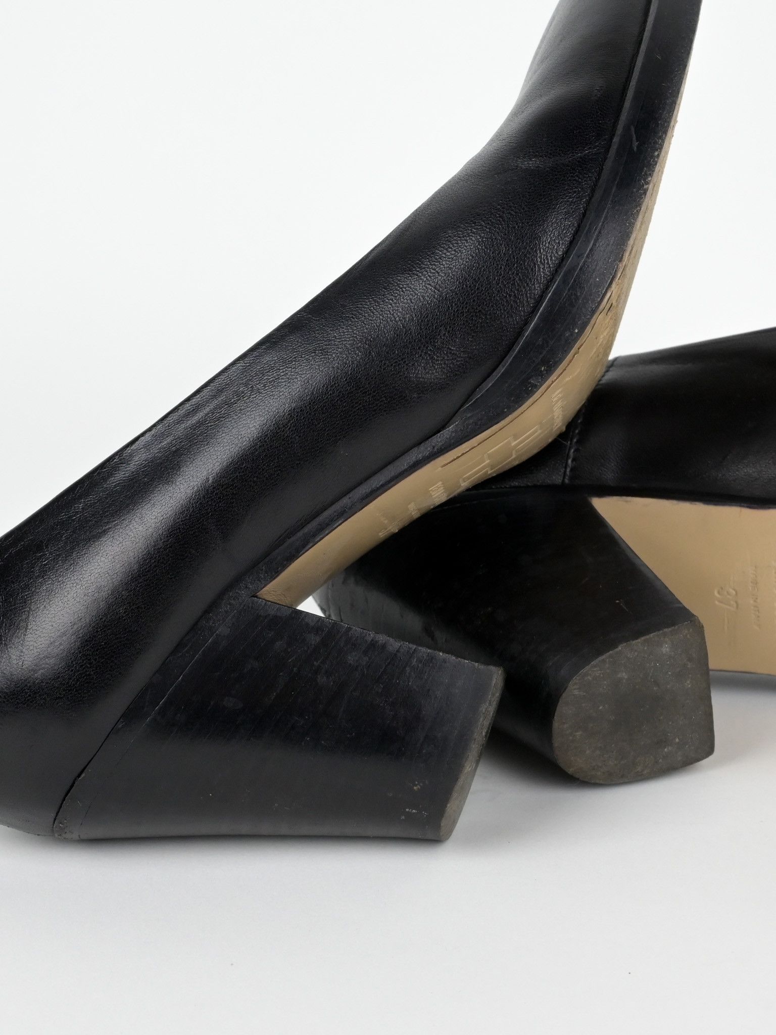 A.F. Vandevorst Leather Pumps Size US 7 / IT 37 - 15 Thumbnail