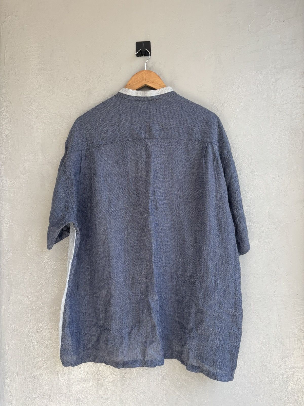 Balenciaga Balenciaga Paris vintage cotton button up short sleeve shirt Size US L / EU 52-54 / 3 - 4 Thumbnail