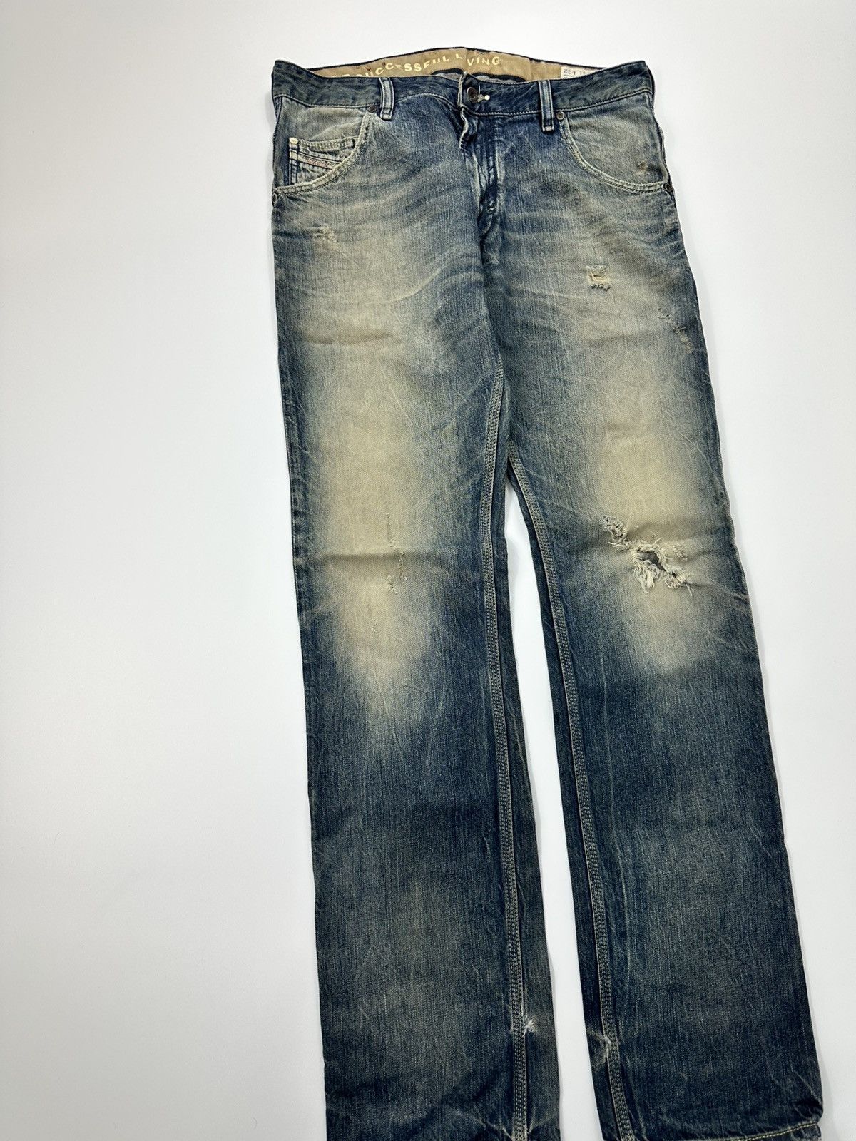 Diesel Diesel&CO Jeans Dry Faded Denim Vintage Size US 34 / EU 50 - 3 Thumbnail