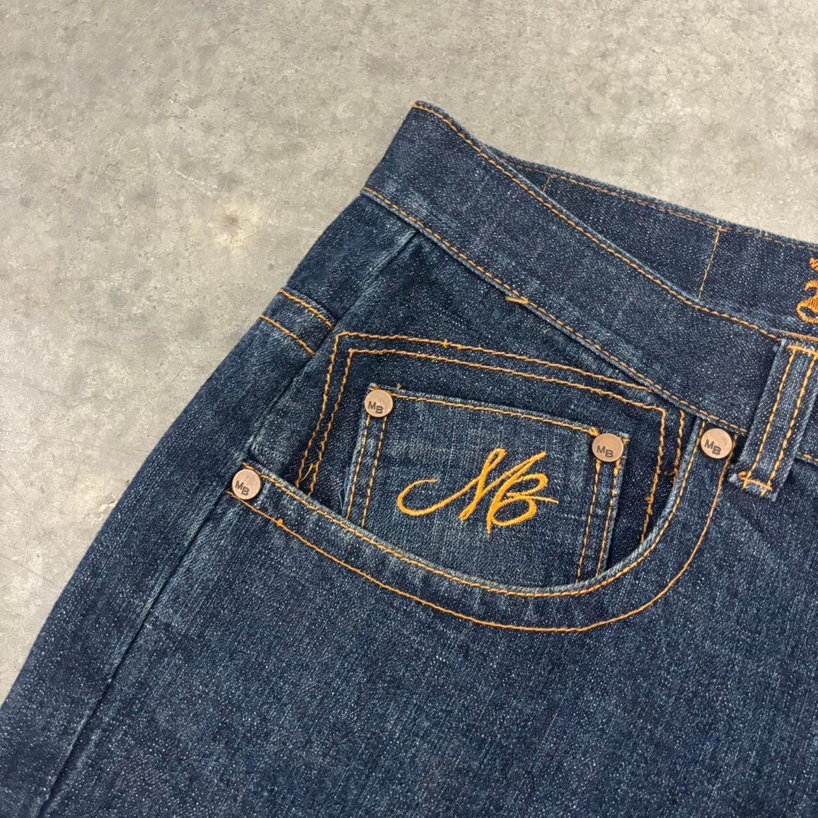 Makaveli Vintage y2k 90s Makaveli Baggy Carpenter Jeans Size US 38 / EU 54 - 6 Thumbnail