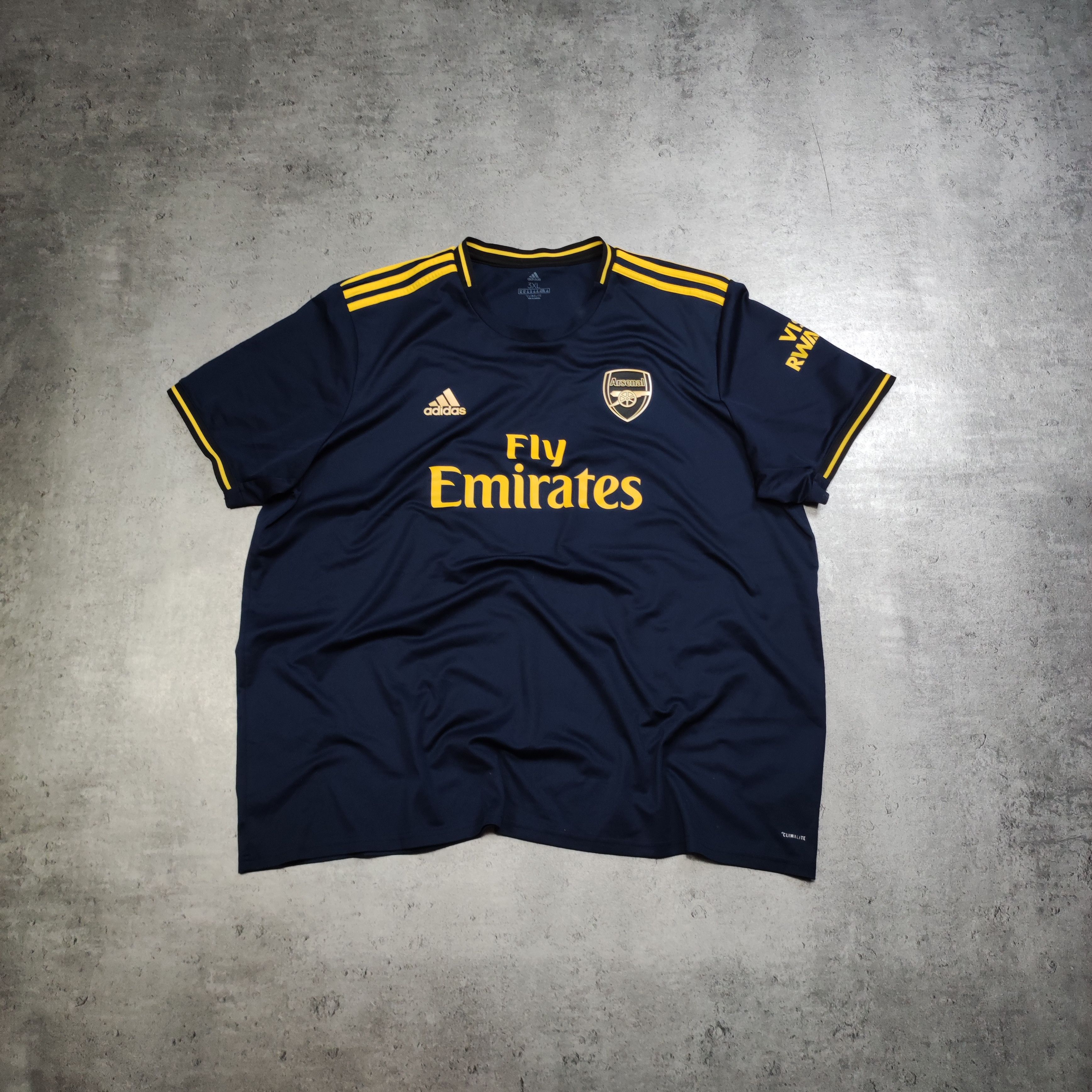 Adidas RARE Arsenal London 2020 Third Football Soccer Jersey Size US XXL / EU 58 / 5 - 1 Thumbnail