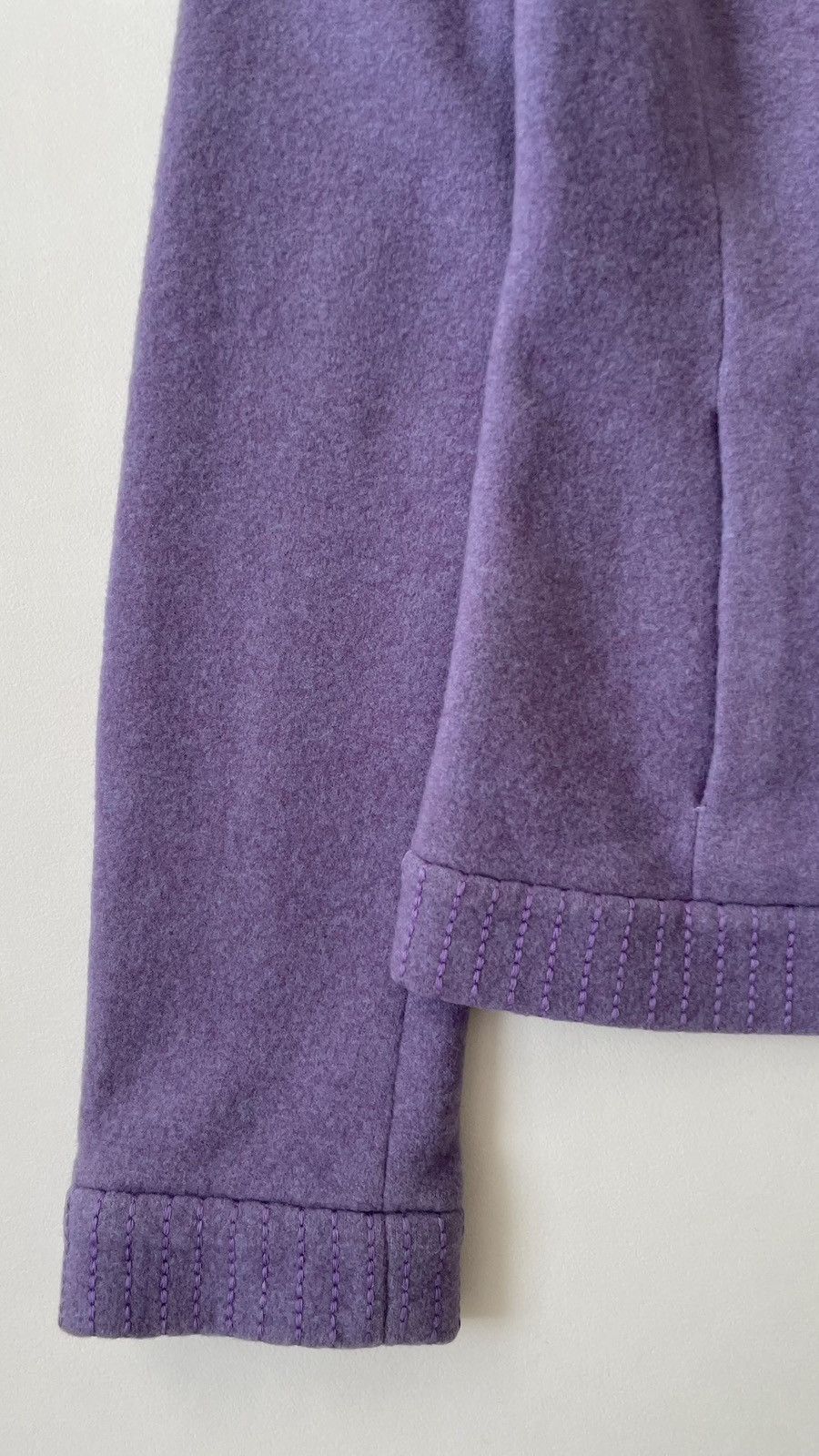 Miu Miu A/W 1999 Violet Wool Zip Front Jacket Size S / US 4 / IT 40 - 6 Thumbnail