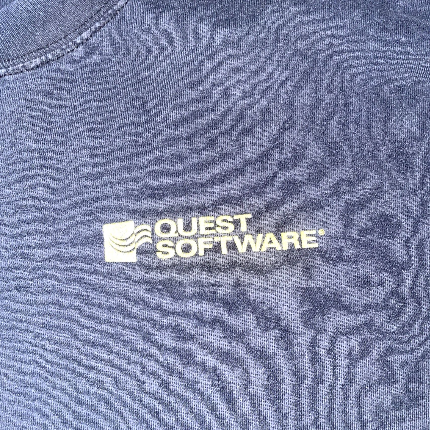 Quest VINTAGE Quest Software The Master Of SQL Server T-Shirt Black XL Men Size US XL / EU 56 / 4 - 2 Thumbnail