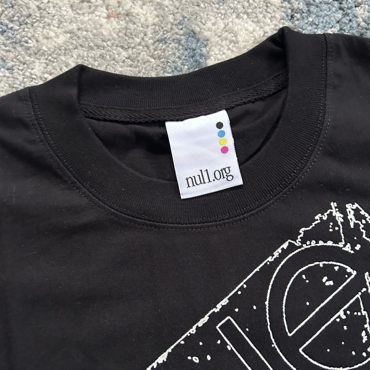 Drain Gang × Sad Boys nul1.org (nu-T62) NeXT ii tee monochrome Taiwan Warlord Size US XL / EU 56 / 4 - 8 Thumbnail