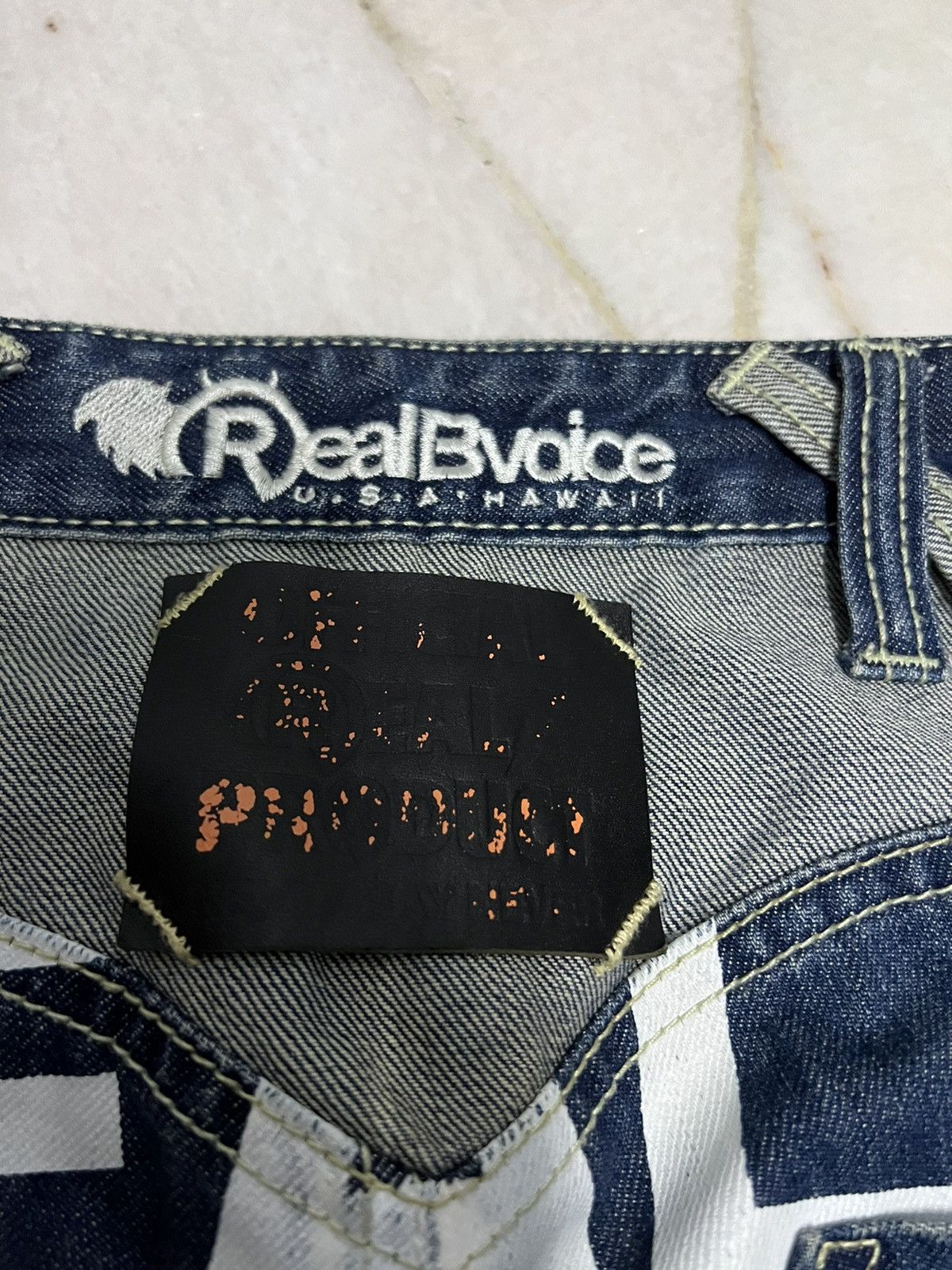 If Six Was Nine × Japanese Brand REAL BVOICE JEANS VERY RARE Size US 29 - 12 Thumbnail