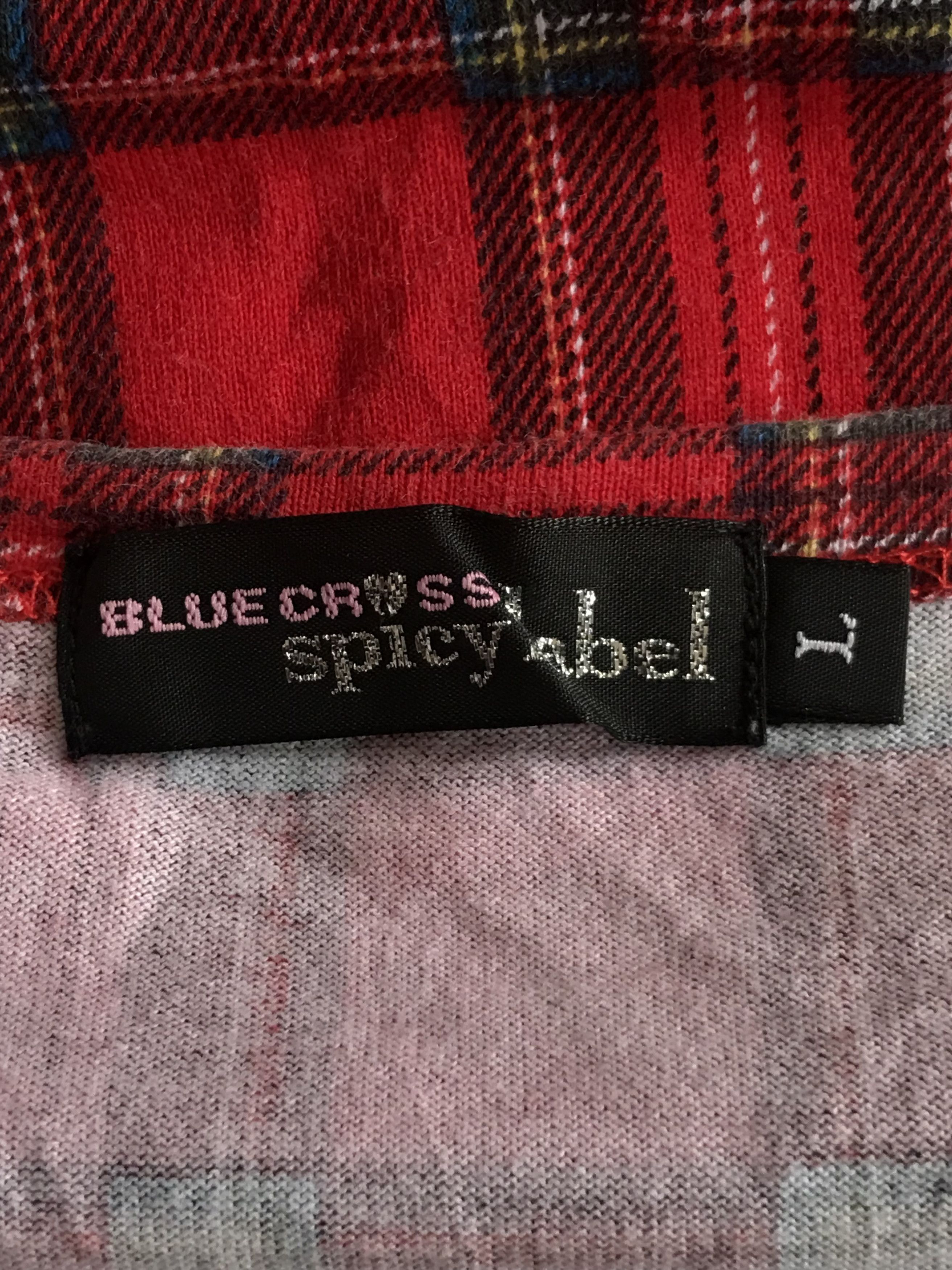 20471120 × Angel Blue × Hysteric Glamour Blue Cross Japanese “Love and Music” Drawstring Long Sleeve Size S / US 4 / IT 40 - 5 Thumbnail