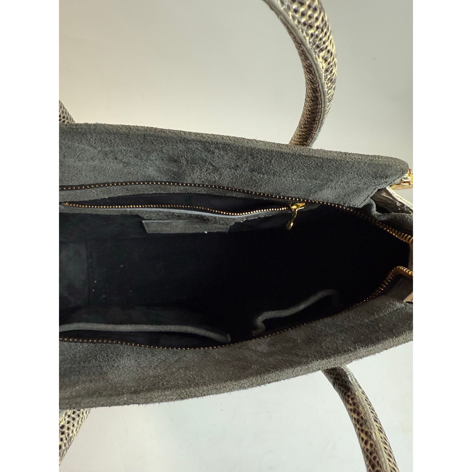 Designer Paige Gamble Ines Ponyhair Bag Python $2400 Size ONE SIZE - 5 Thumbnail
