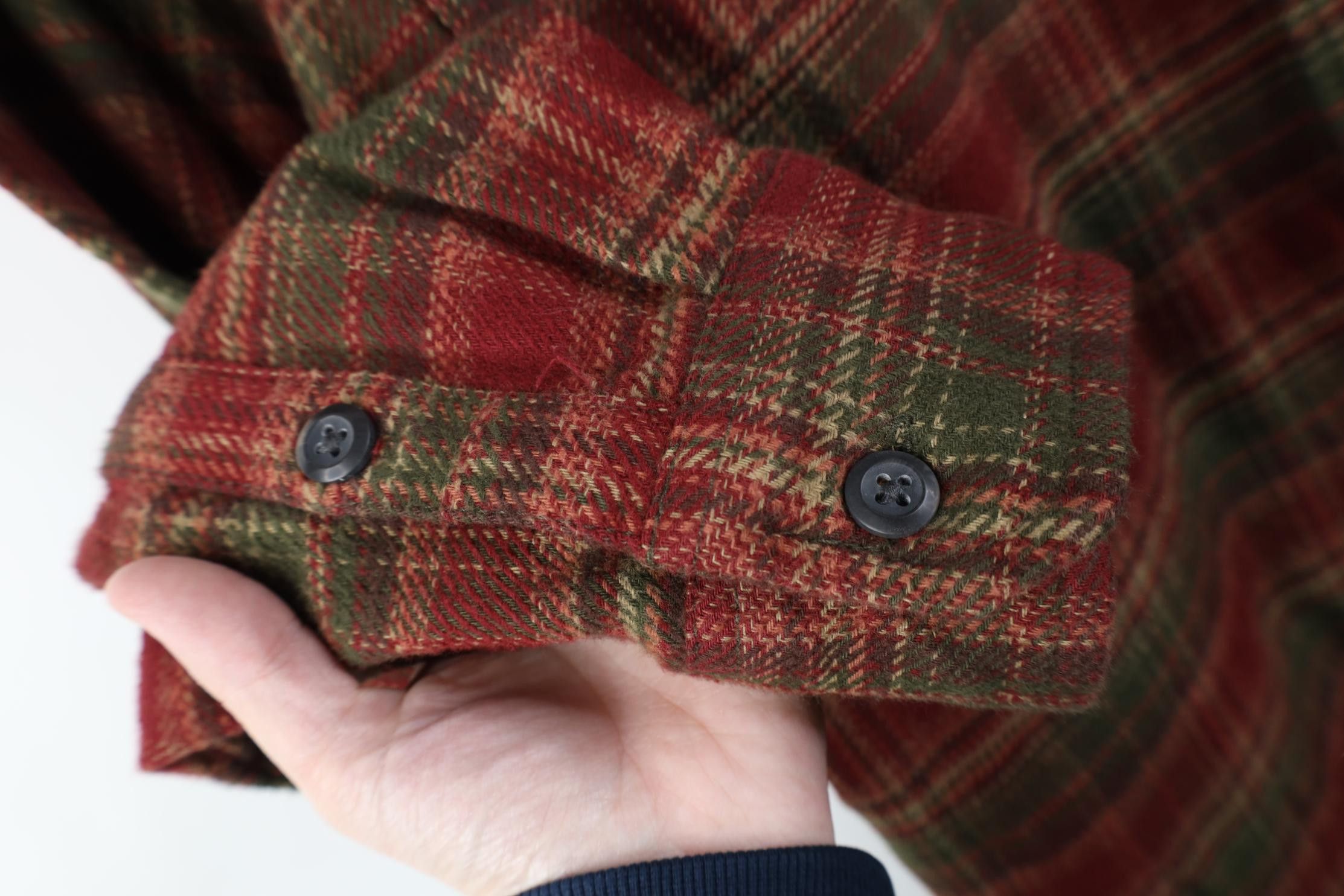 Orvis Vintage Orvis Heavy Button Shirt Jacket Jac Shirt Plaid Size US L / EU 52-54 / 3 - 7 Thumbnail