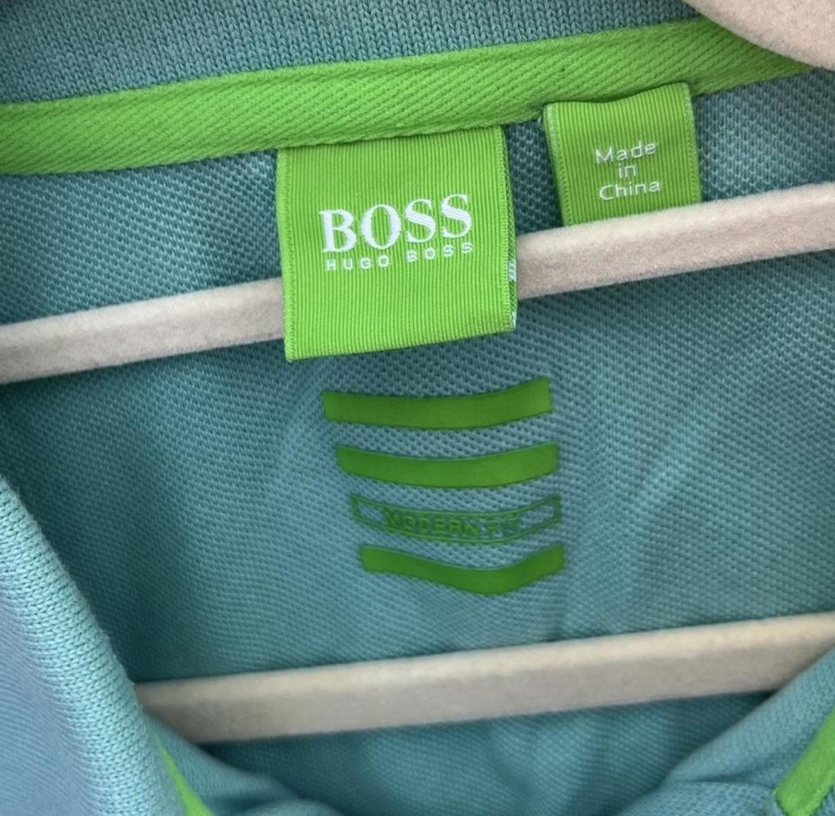 Hugo Boss Hugo Boss Green Label Polo Shirt Green Modern Fit Size US XL / EU 56 / 4 - 6 Thumbnail