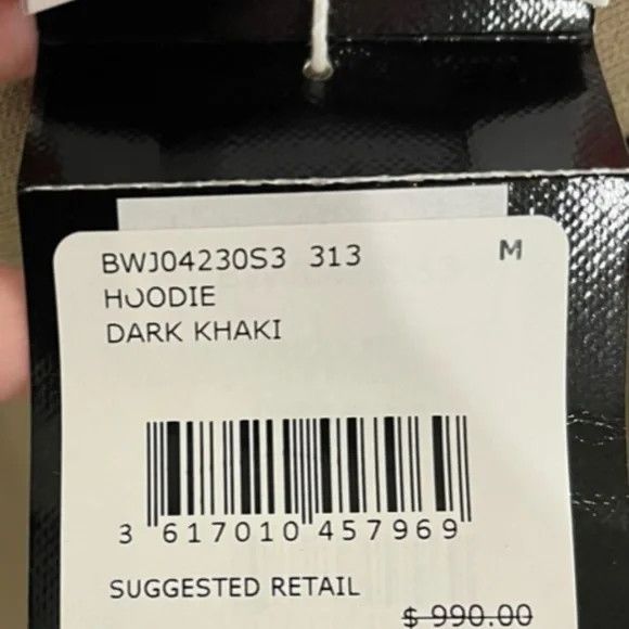 Givenchy Givenchy Black Cropped Hoodie - NEW WITH TAGS Size L / US 10 / IT 46 - 10 Thumbnail