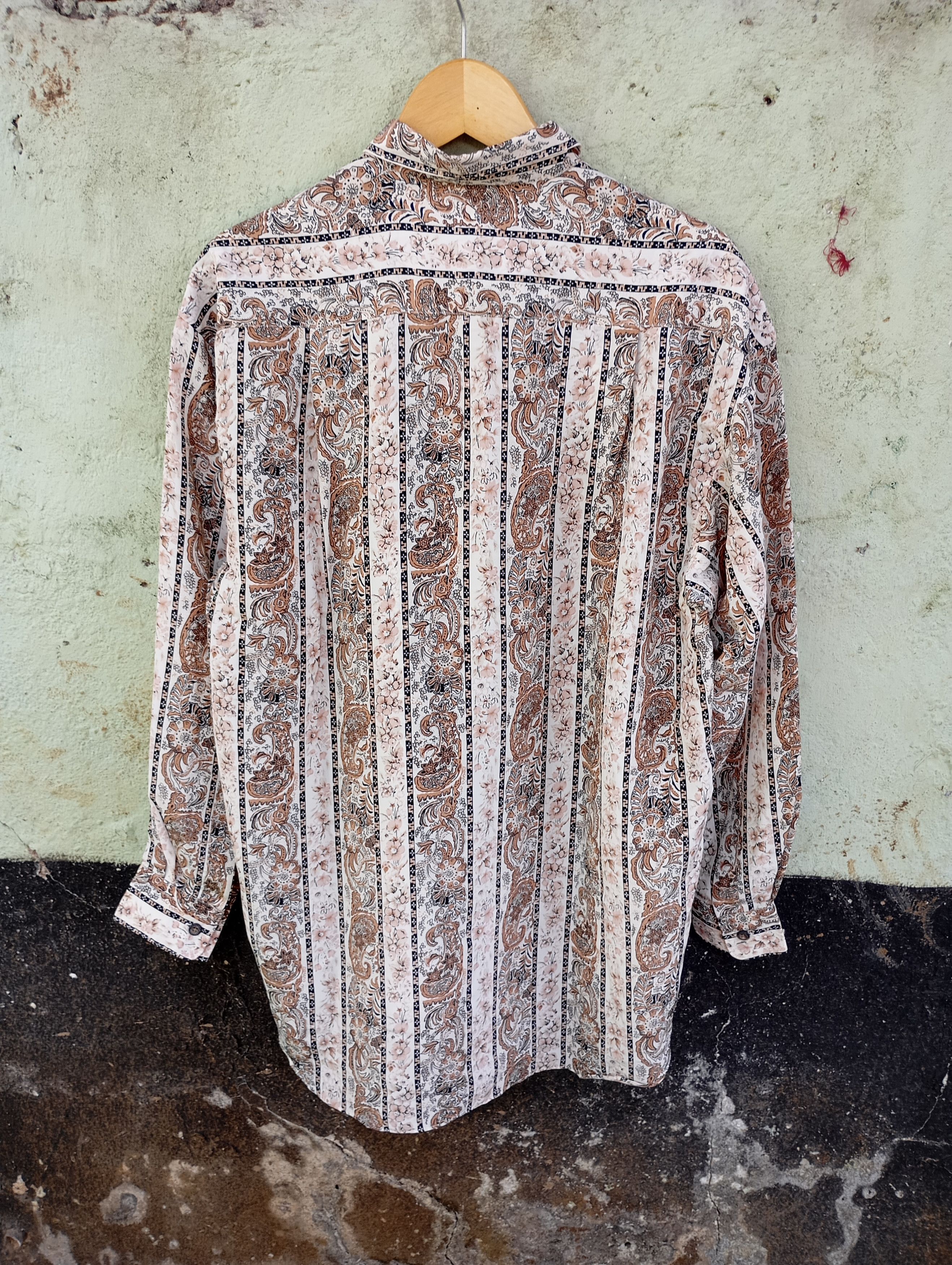 Japanese Brand Vintage 90s Voluptuous Printed Shirt Size L / US 10 / IT 46 - 5 Thumbnail