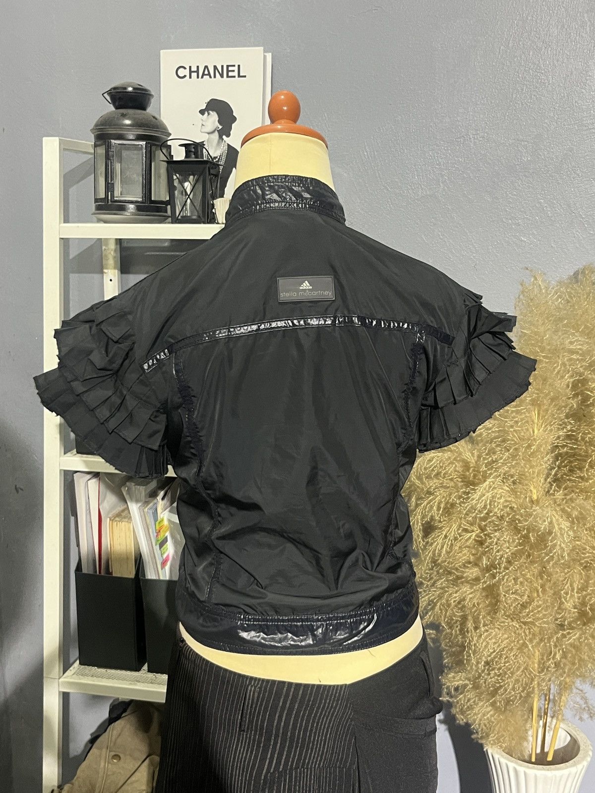 Adidas Stella McCarney Black Crop Jacket