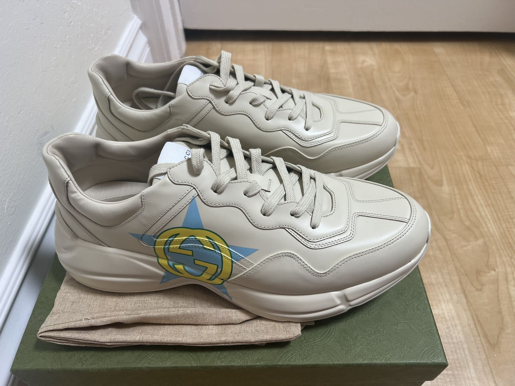 Gucci Gucci Rython Star GG Print Size US 13 / EU 46 - 1 Thumbnail