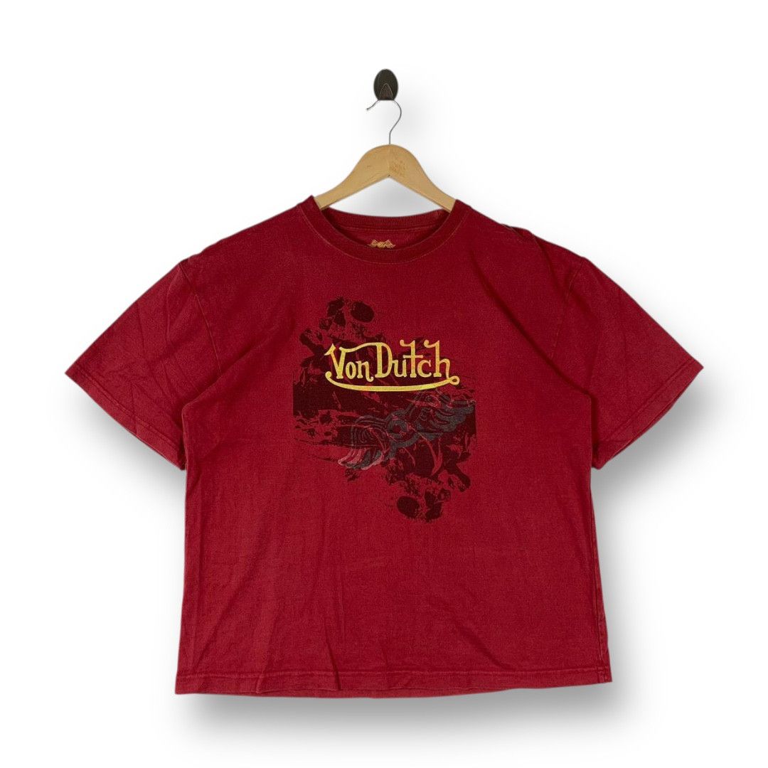 Von Dutch Vintage VON DUTCH big logo printed tees Size US L / EU 52-54 / 3 - 1 Thumbnail