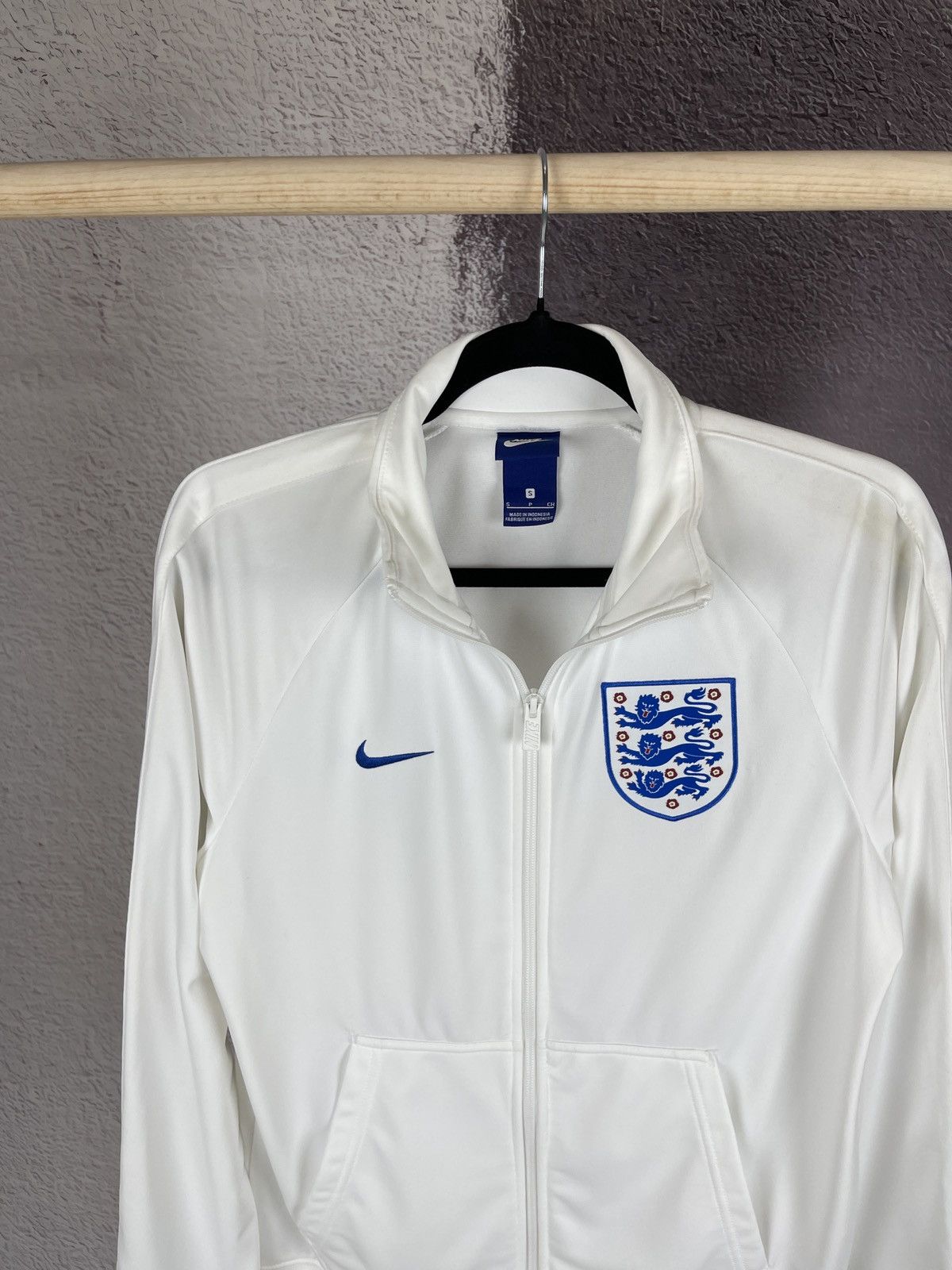 Nike Nike England UEFA Europe training track top jacket soccer Size US S / EU 44-46 / 1 - 3 Thumbnail