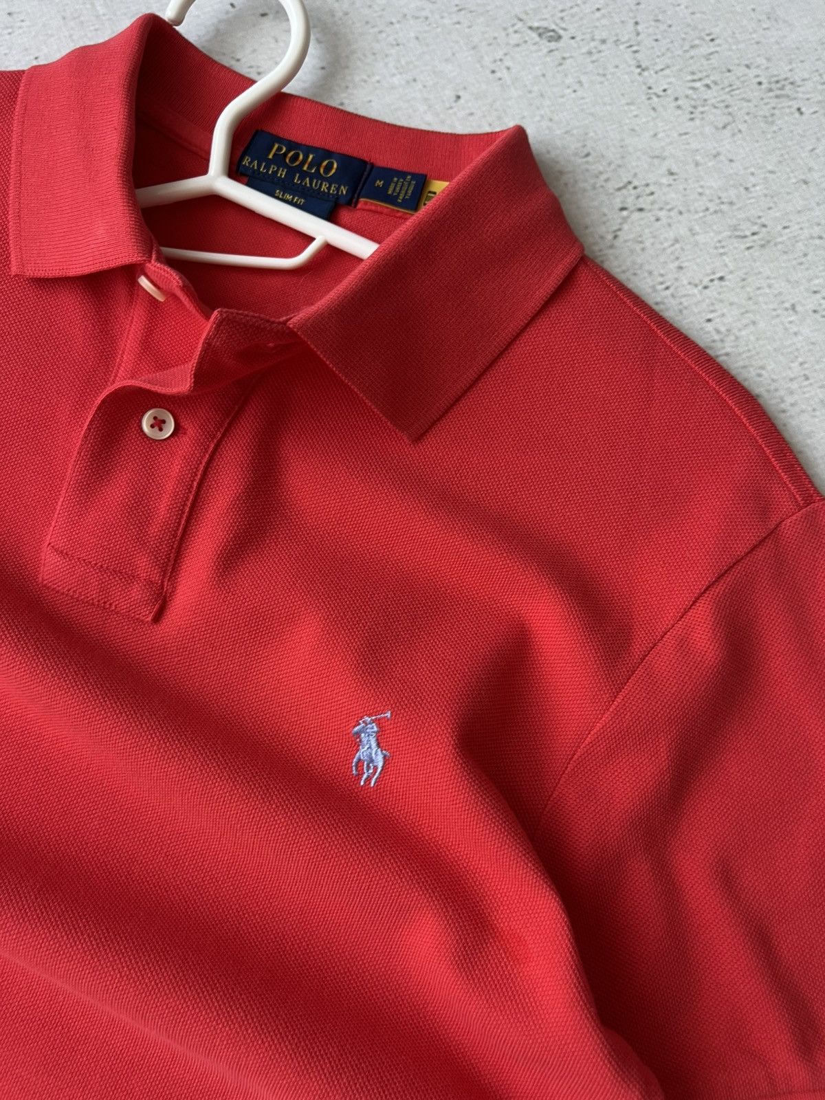 Polo Ralph Lauren Polo Ralph Lauren Red Pink Polo Shirt – Classic Size M Size US M / EU 48-50 / 2 - 6 Thumbnail