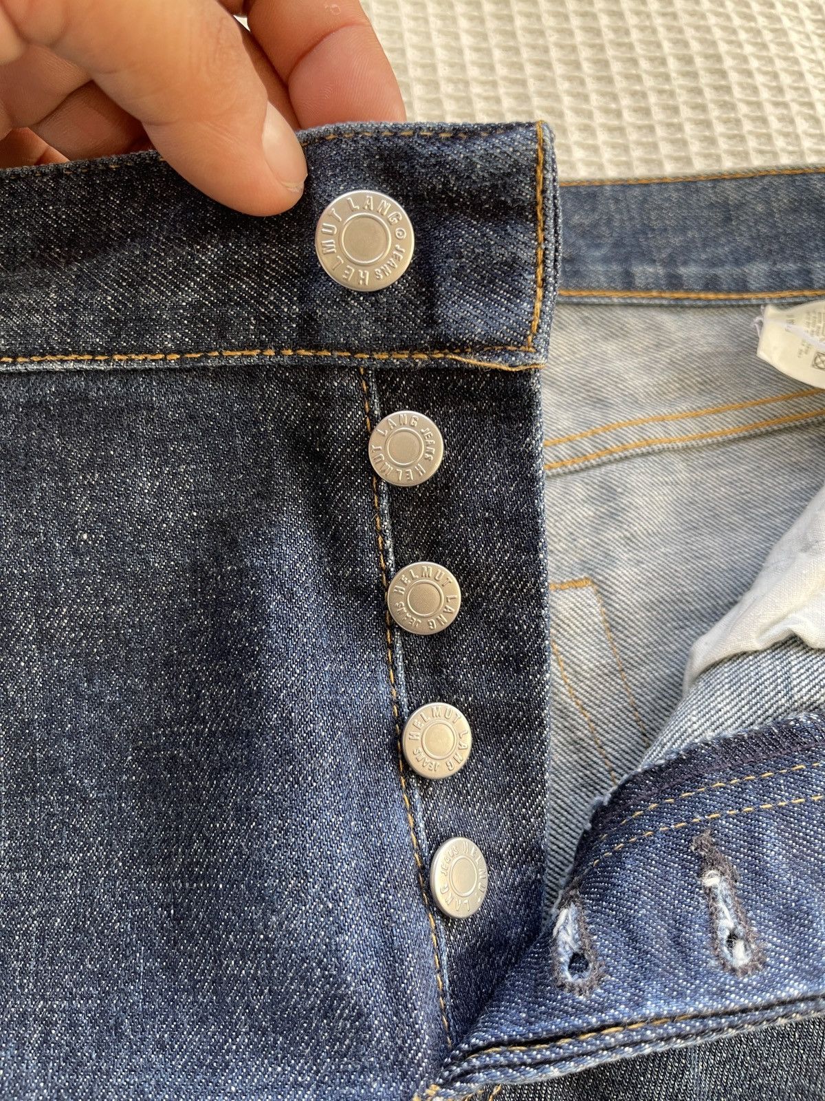Helmut Lang Rare🔥Helmut Lang🔥Classic Denim/Classic Cut Jeans Size US 31 - 6 Thumbnail