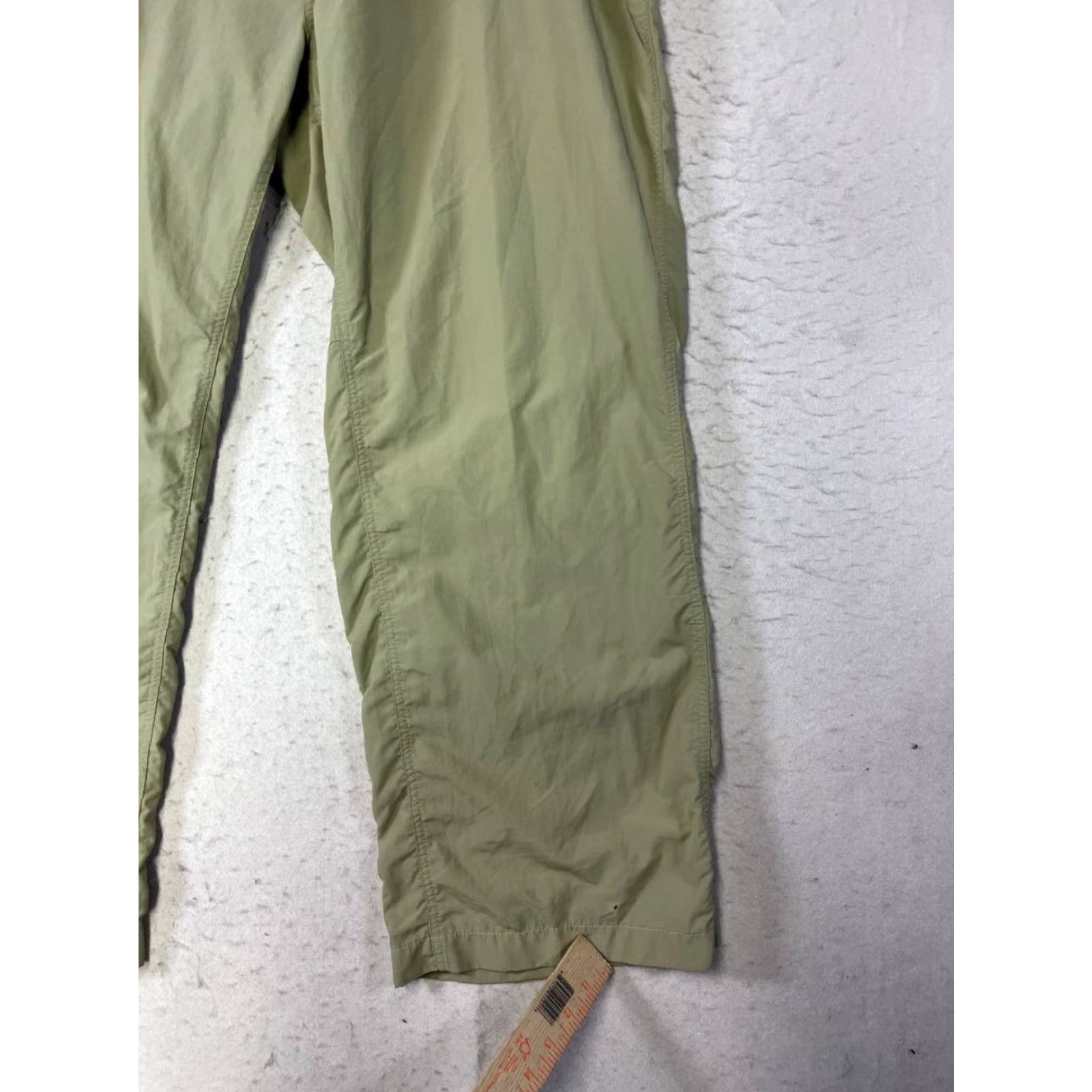 Vintage TravelSmith Pants Women's Plus 2X Beige Elastic Waist High Rise Flat Front Size 40" / US 18 - 6 Thumbnail