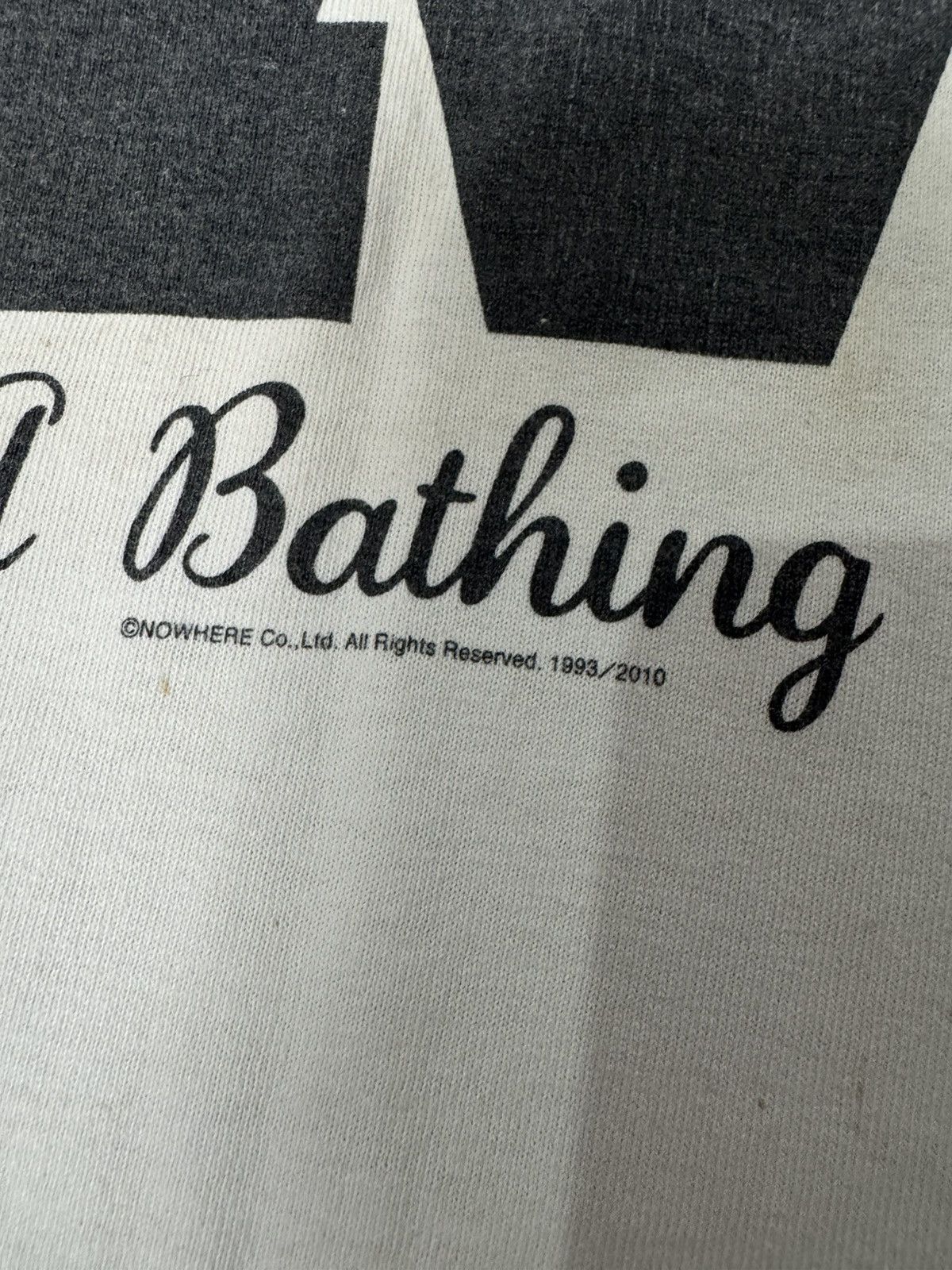Bape BATHING APE BABY MILO SLEEPING LOGO T-SHIRT Size US XL / EU 56 / 4 - 3 Thumbnail