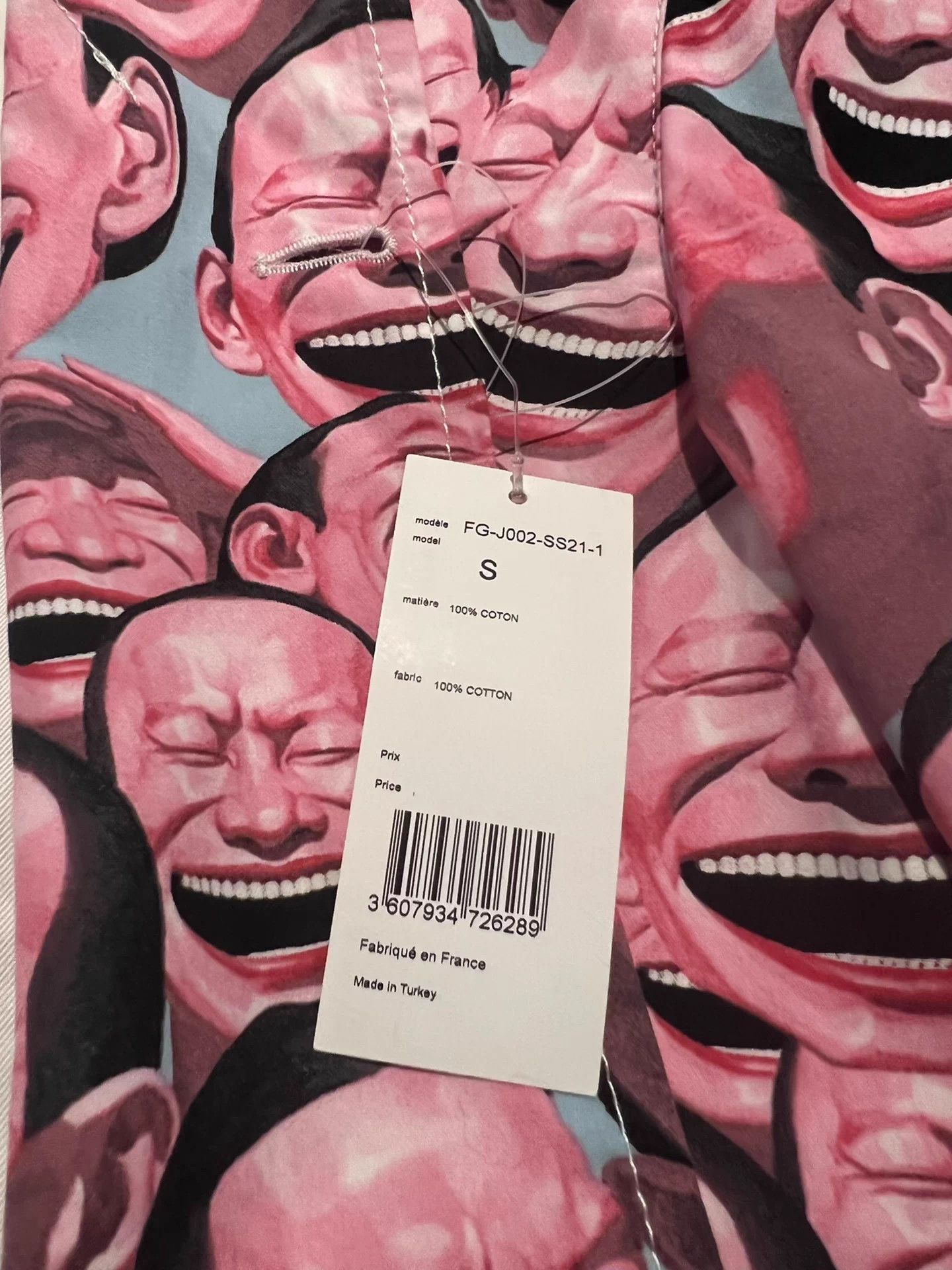 Comme des Garcons CDG SHIRT x Yue Minjun Laughing Portrait Suit S New Size S / US 4 / IT 40 - 6 Thumbnail