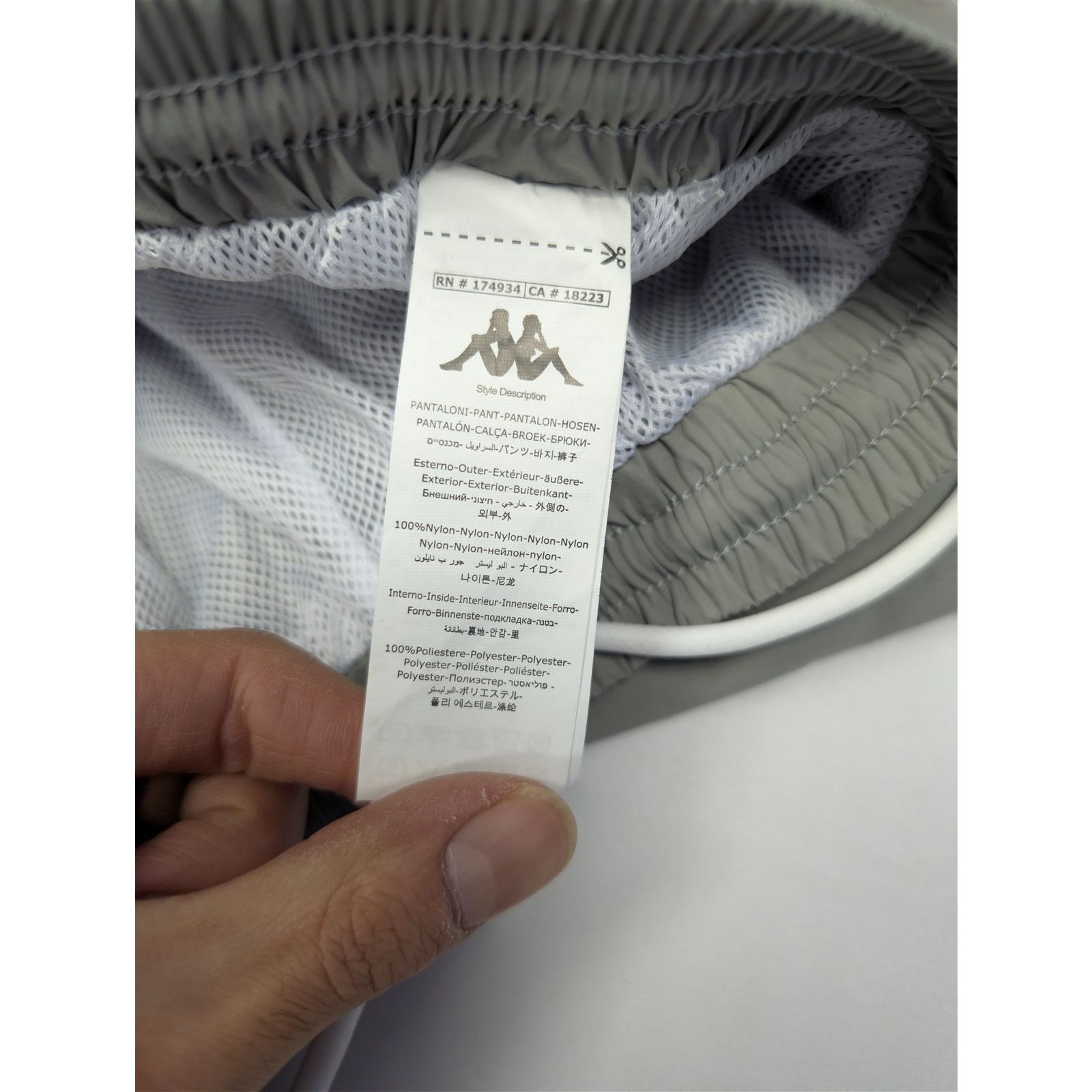 Kappa o1rshd1 Authentic La Barno sweatpants in Grey Size US 34 / EU 50 - 18 Thumbnail