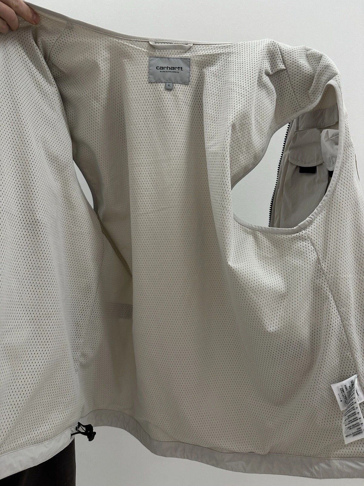 Carhartt Wip Carhartt WIP Hayes Vest White Pebble Mens Size US XL / EU 56 / 4 - 10 Thumbnail