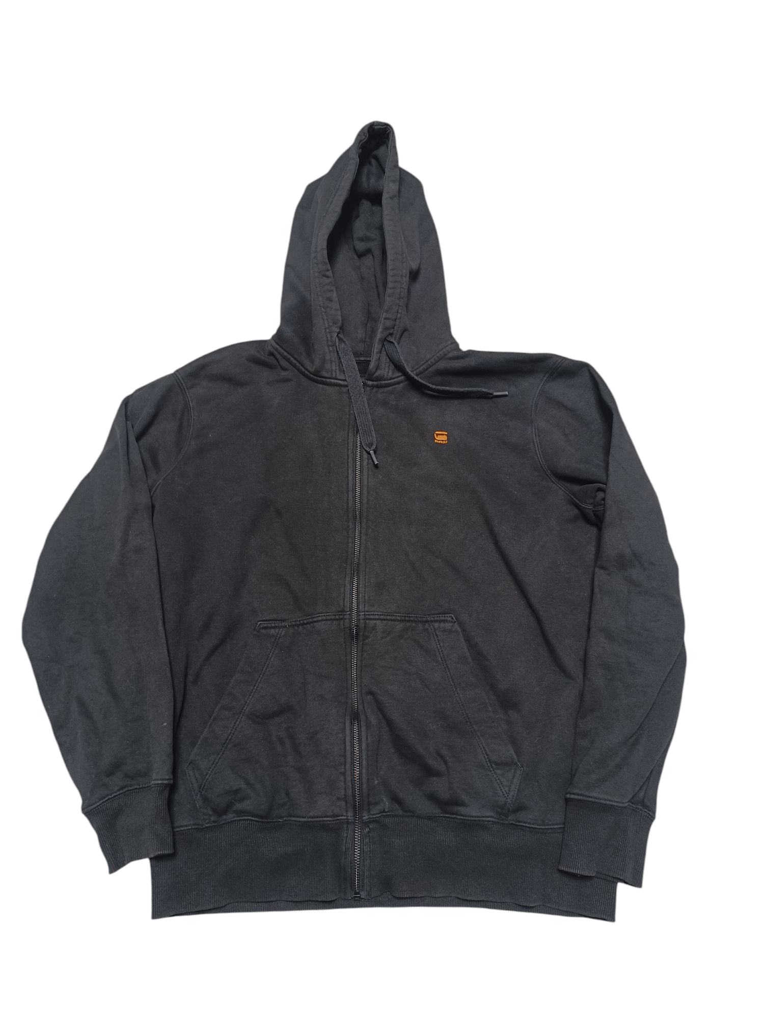 G-Star G STAR RAW DENIM BIGLOGO ZIP HOODIE JAPANESE Size US L / EU 52-54 / 3 - 3 Thumbnail