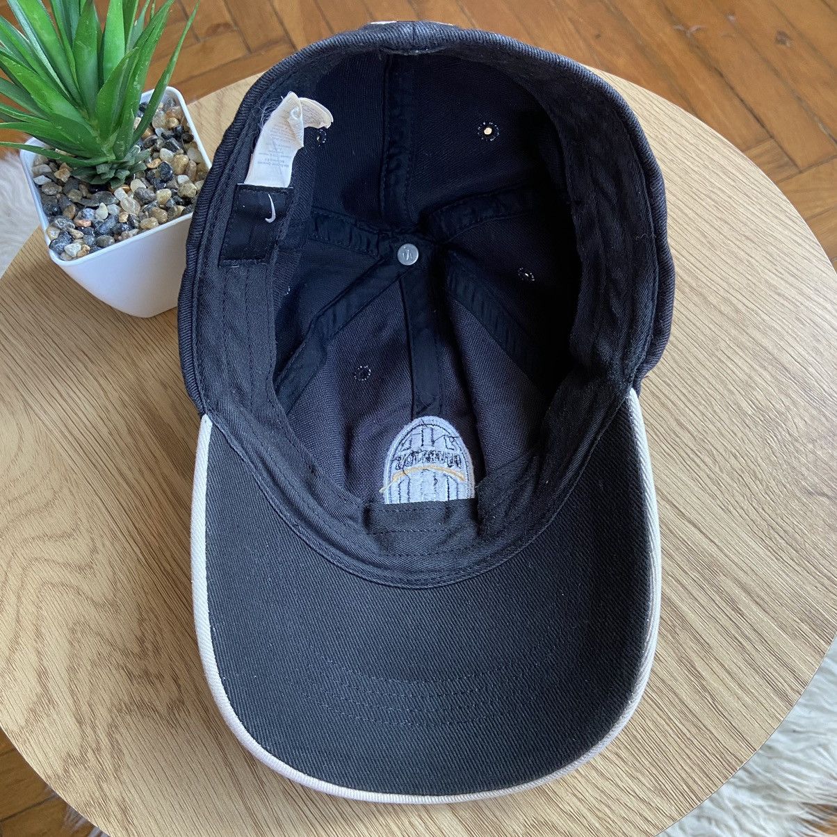 Nike × Vintage 📌 Vintage Nike FC Juventus Embroidered Logo cap Size ONE SIZE - 5 Thumbnail