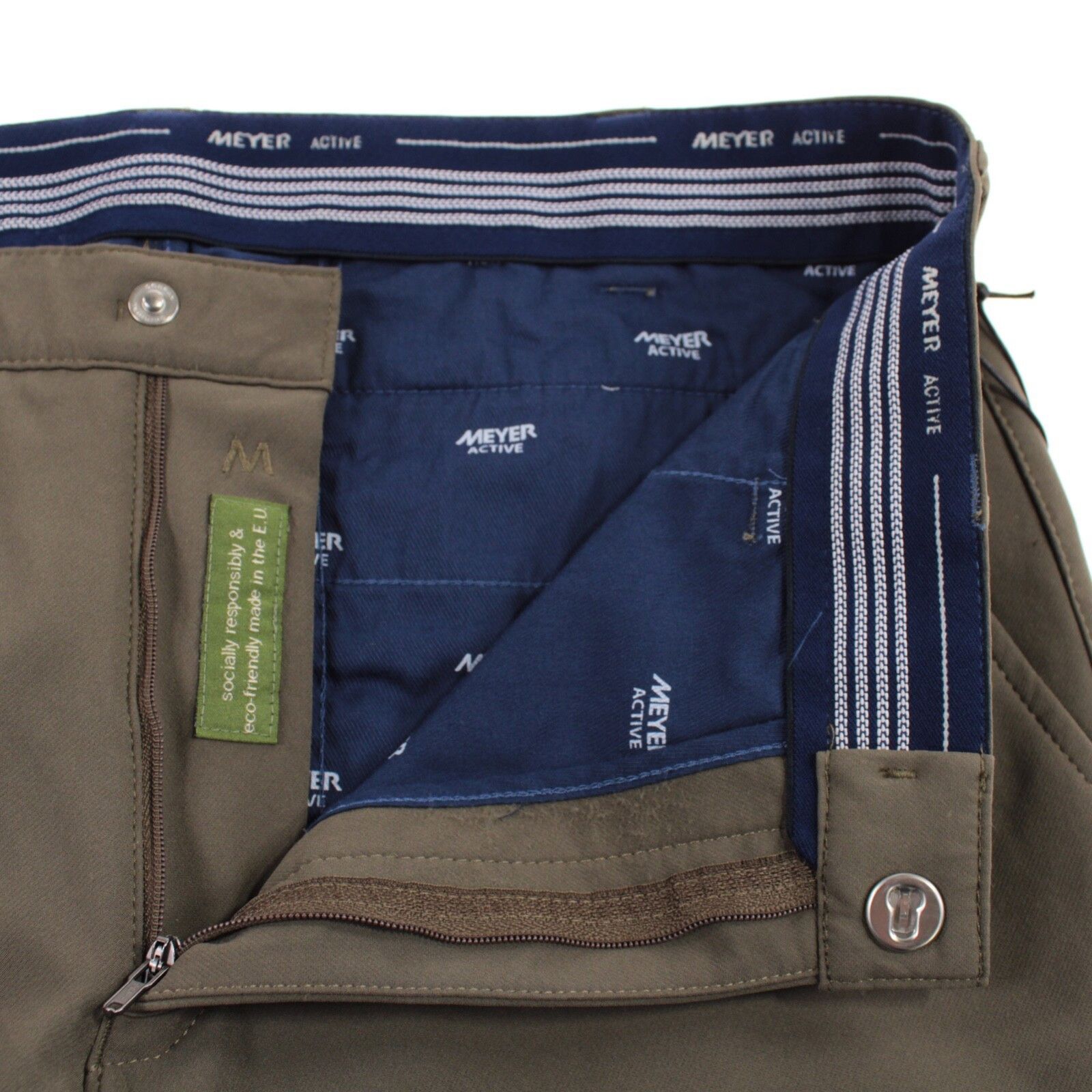 Other Meyer New with tags Chinos Size 34 US In Green Size US 34 / EU 50 - 3 Thumbnail