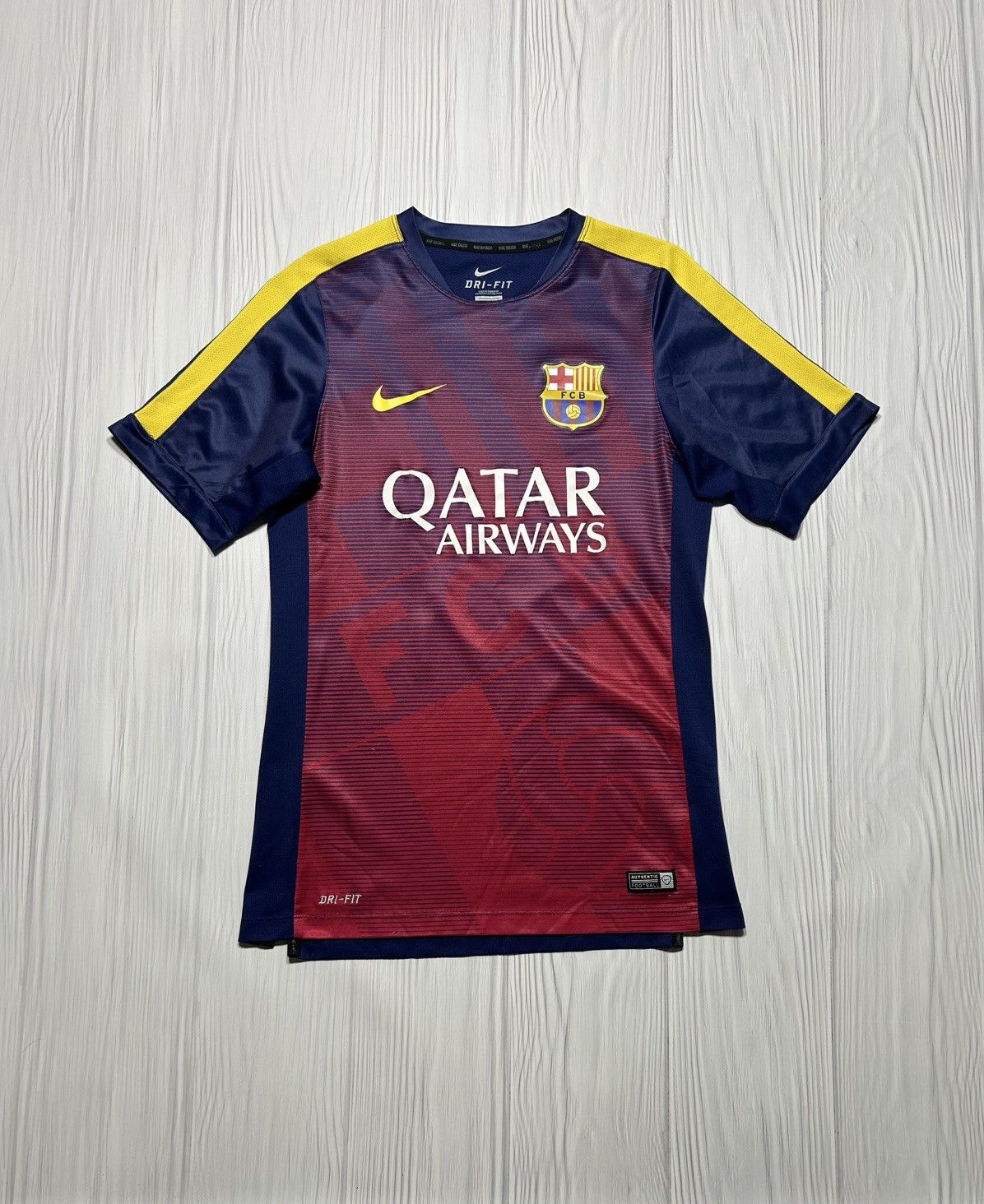 Nike Barcelona Nike Football Shirt Soccer Jersey Size S Size US S / EU 44-46 / 1 - 1 Thumbnail