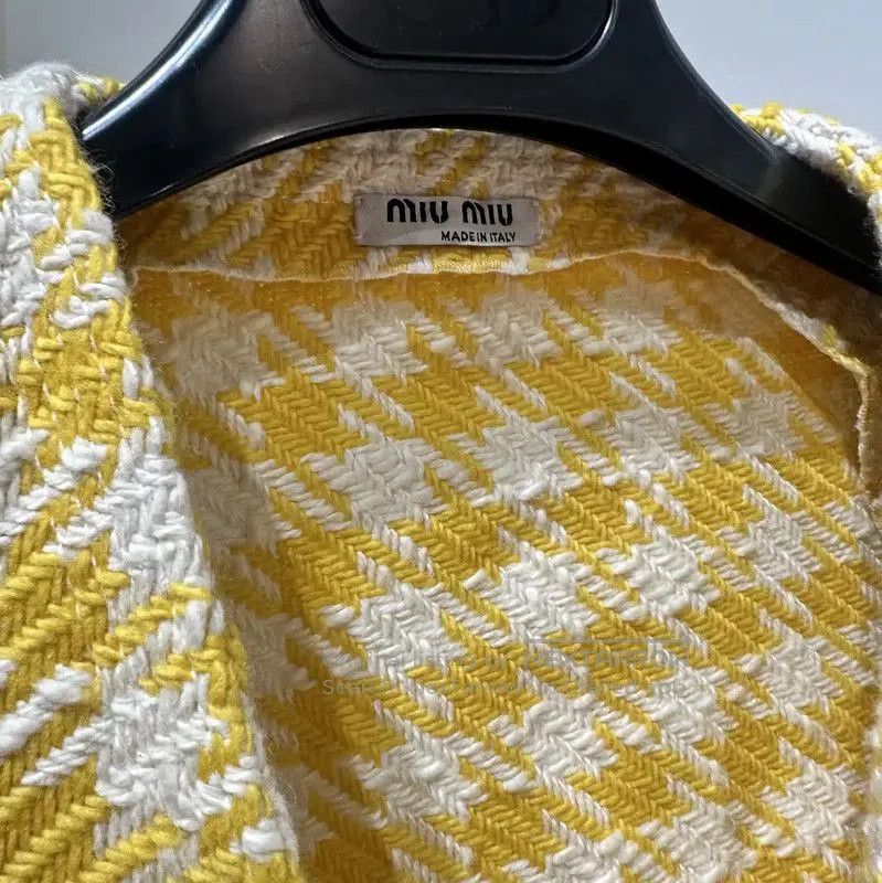 Miu Miu Miu Miu Color Block Wool Cardigan for Women . Size M / US 6-8 / IT 42-44 - 6 Thumbnail