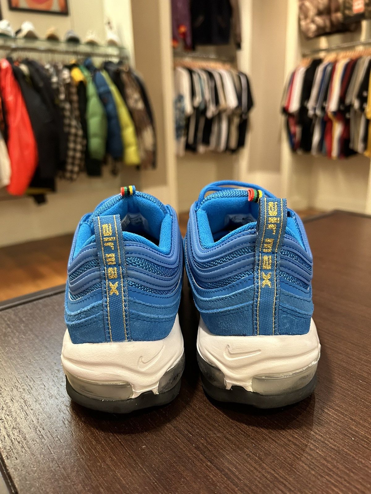 Nike Nike Air Max 97 Olympic Rings Pack Blue Size US 8.5 / EU 41-42 - 6 Thumbnail