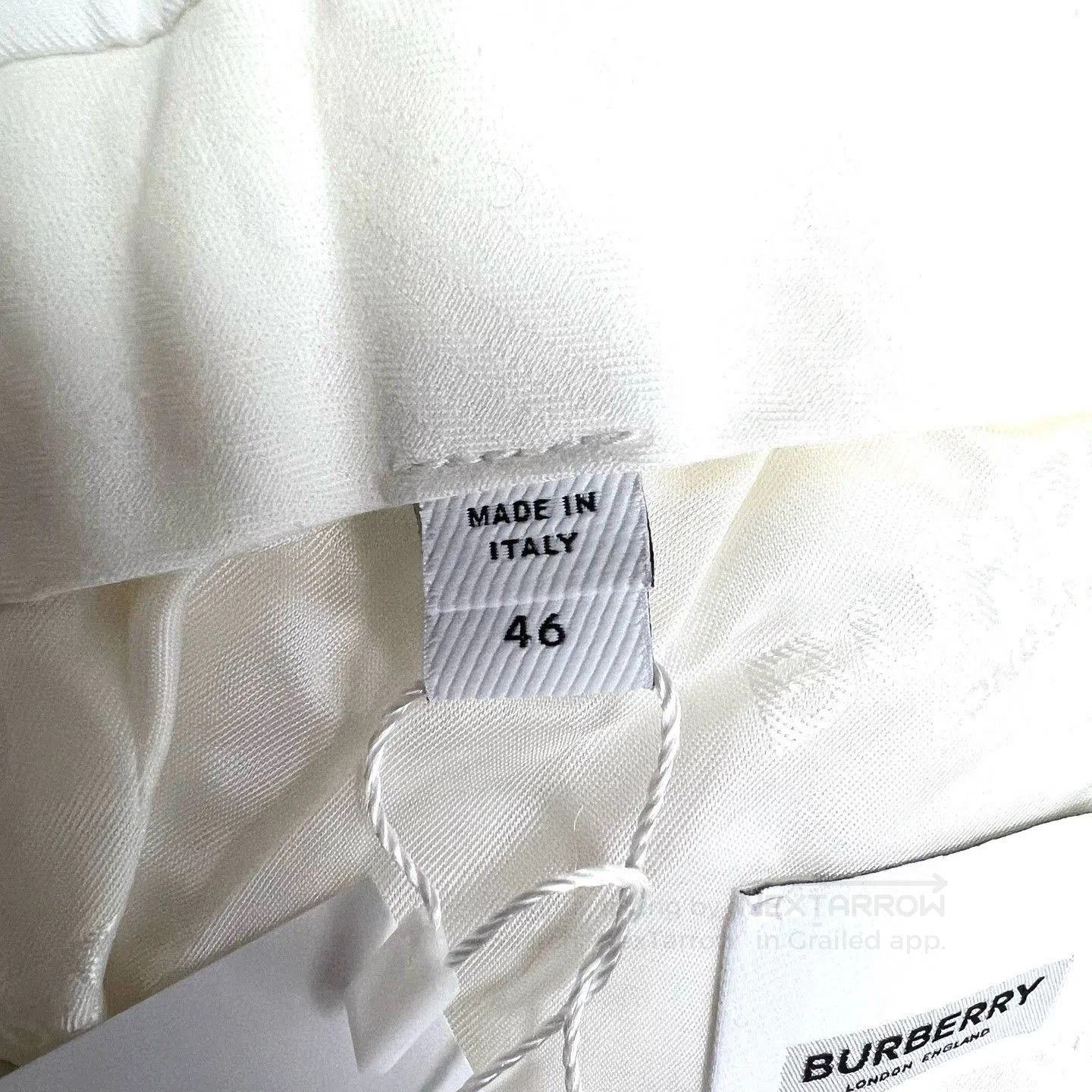 Burberry Burberry Men's Summer White Sports Shorts. Size US 30 / EU 46 - 5 Thumbnail