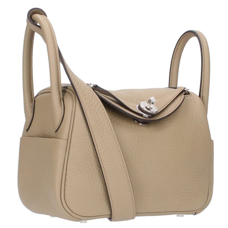 Hermes HERMES Lindy Mini Taurillon Clemence Shoulder Size ONE SIZE - 1 Thumbnail