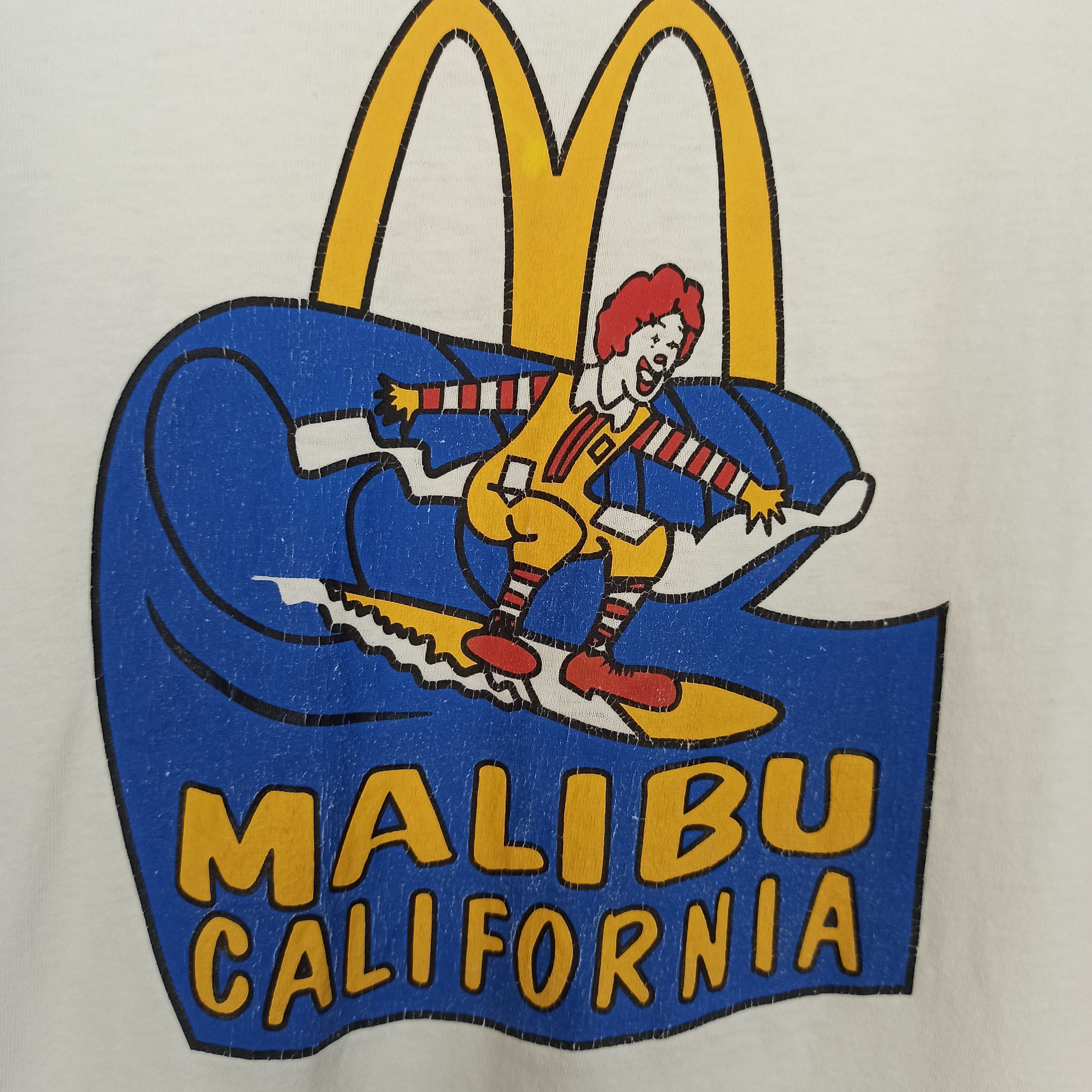 California Republic Rare Mcdonalds Malibu California Promo Tshirt Size US L / EU 52-54 / 3 - 3 Thumbnail
