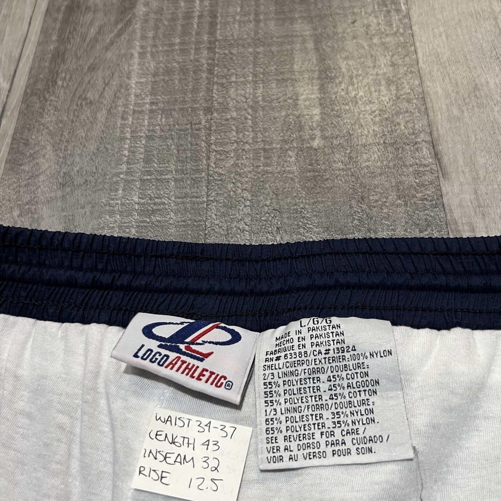 Logo Athletic Vtg Logo Athletic Indiana Pacers Joggers Pant Basketball Size US L / EU 52-54 / 3 - 4 Thumbnail