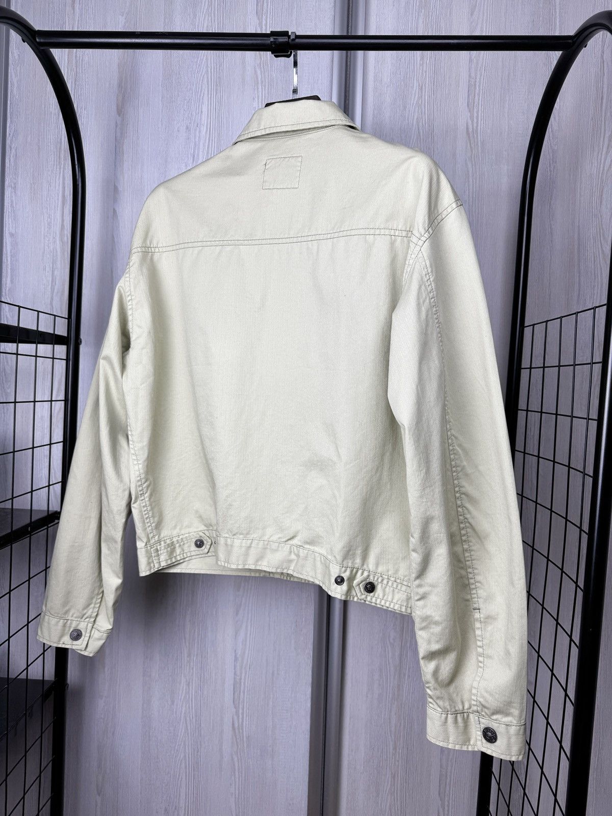 Versace Jeans Couture Versace Jeans Couture beige type 1 style trucker jacket XL Size US XL / EU 56 / 4 - 9 Thumbnail