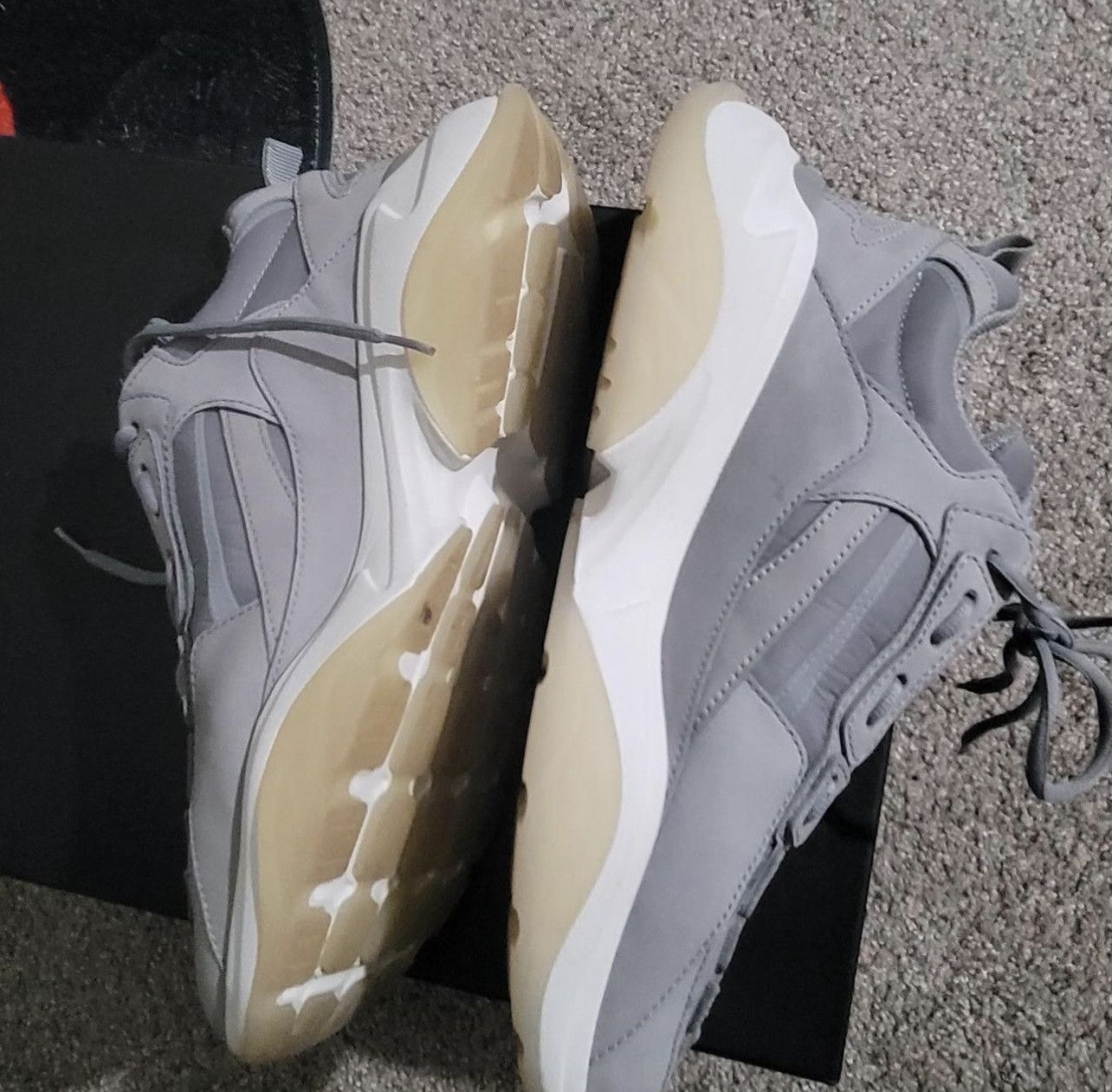 Amiri Amiri Grey Bone Runners Size US 9 / EU 42 - 3 Thumbnail