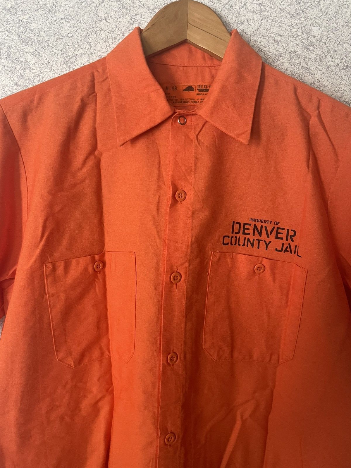 Vintage Rare!! Vintage 90's Red Kap Country Jail Workers Shirt Size US M / EU 48-50 / 2 - 4 Thumbnail