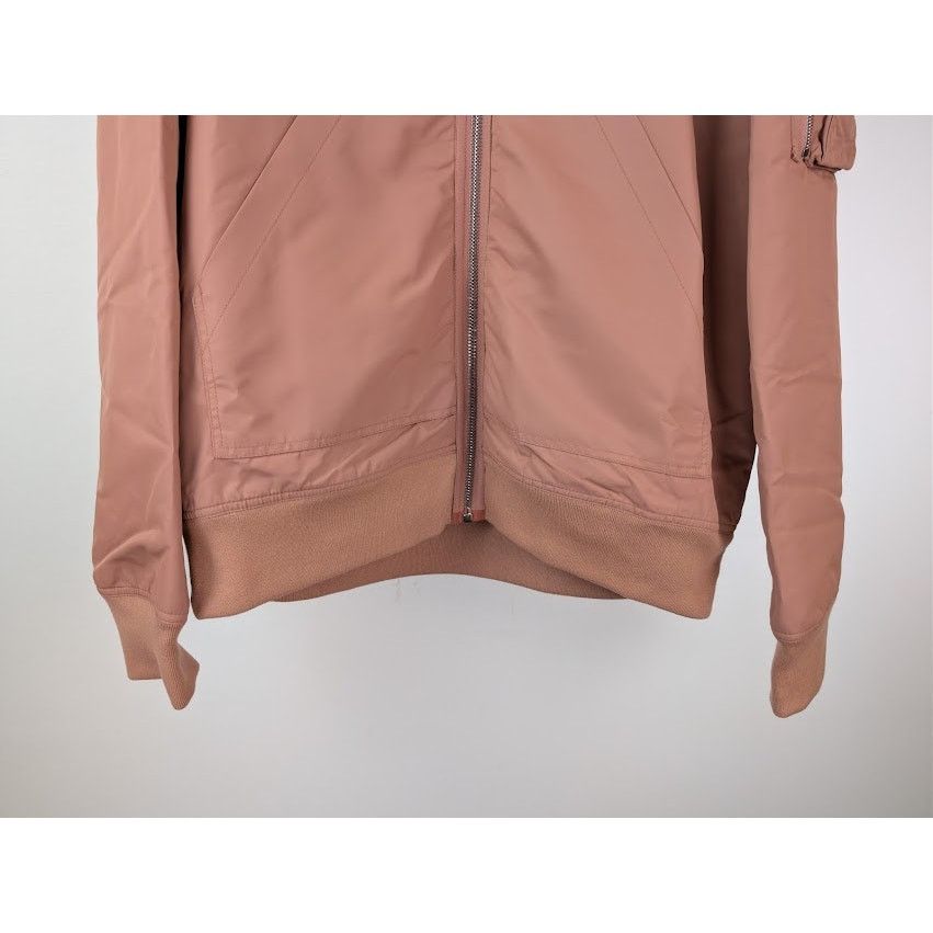 Rick Owens Drkshdw o1rshd1 Full Zip Gimp Imbottito Bomber Jacket Hoodie in Pink Size US XL / EU 56 / 4 - 4 Thumbnail