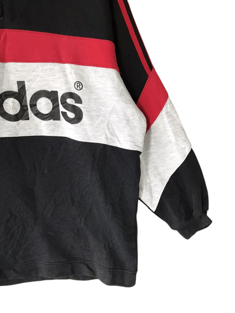Adidas Vintage 90's Adidas Sweatshirts Size US L / EU 52-54 / 3 - 6 Thumbnail