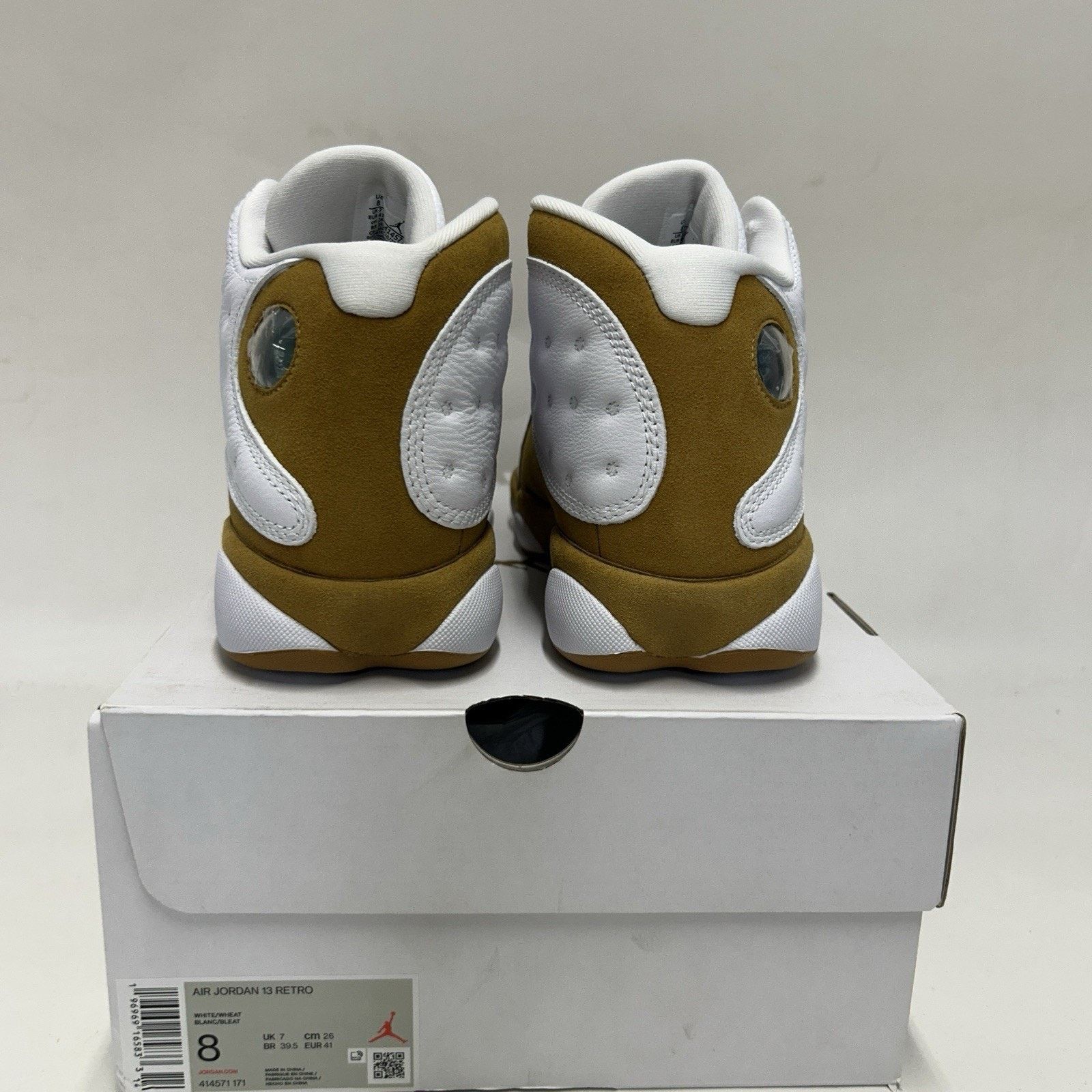 Jordan Brand Nike Air Jordan 13 Retro “Wheat White” 414571-171 Size US 8 / EU 41 - 4 Thumbnail