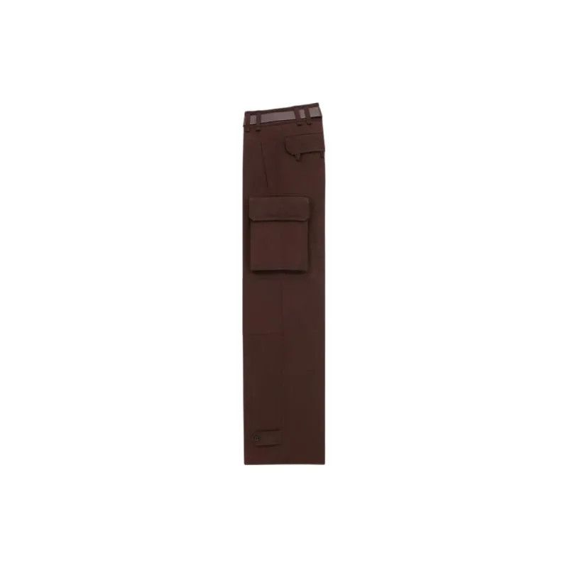 Saint Laurent Paris o1b1hav110525 789857 Cassandre Cargo Pants Cotton Gabardine Size 26" / US 2 / IT 38 - 2 Thumbnail