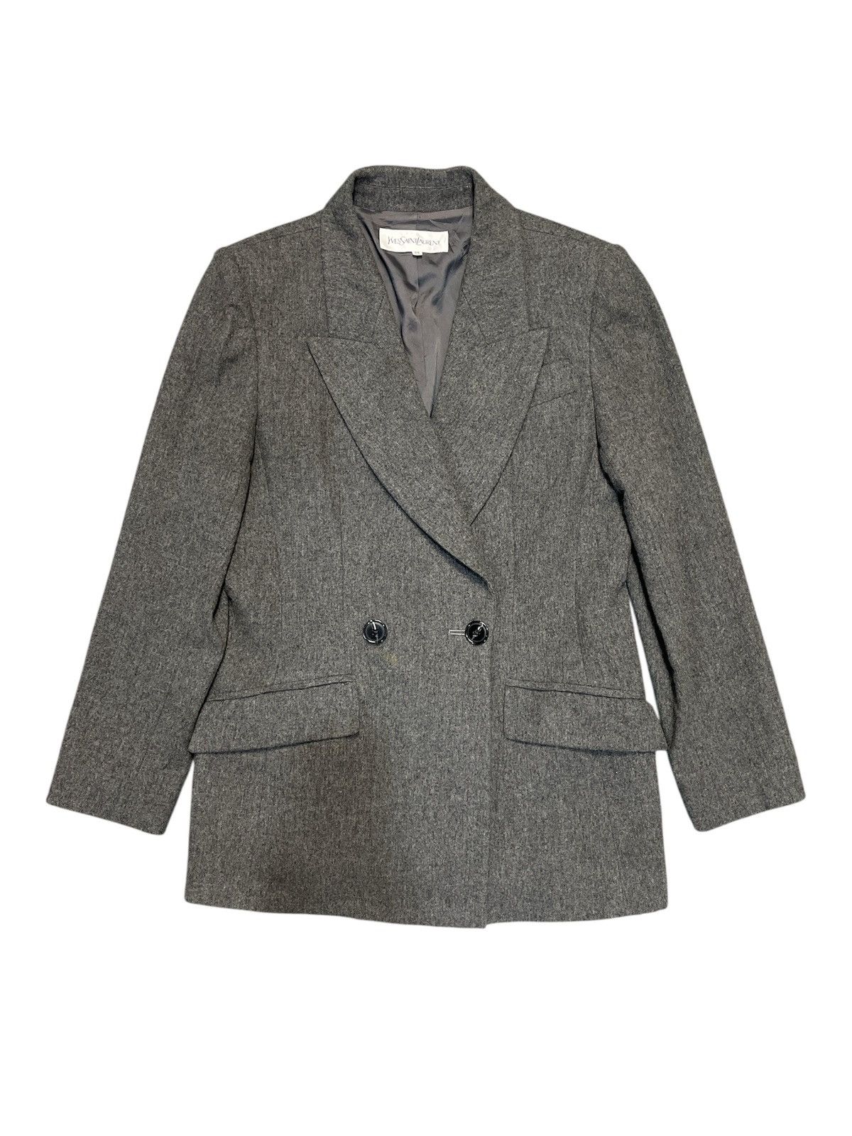 Yves Saint Laurent Vintage YSL Yves Saint Lauren Double Breast Blazer Size 36R - 1 Thumbnail