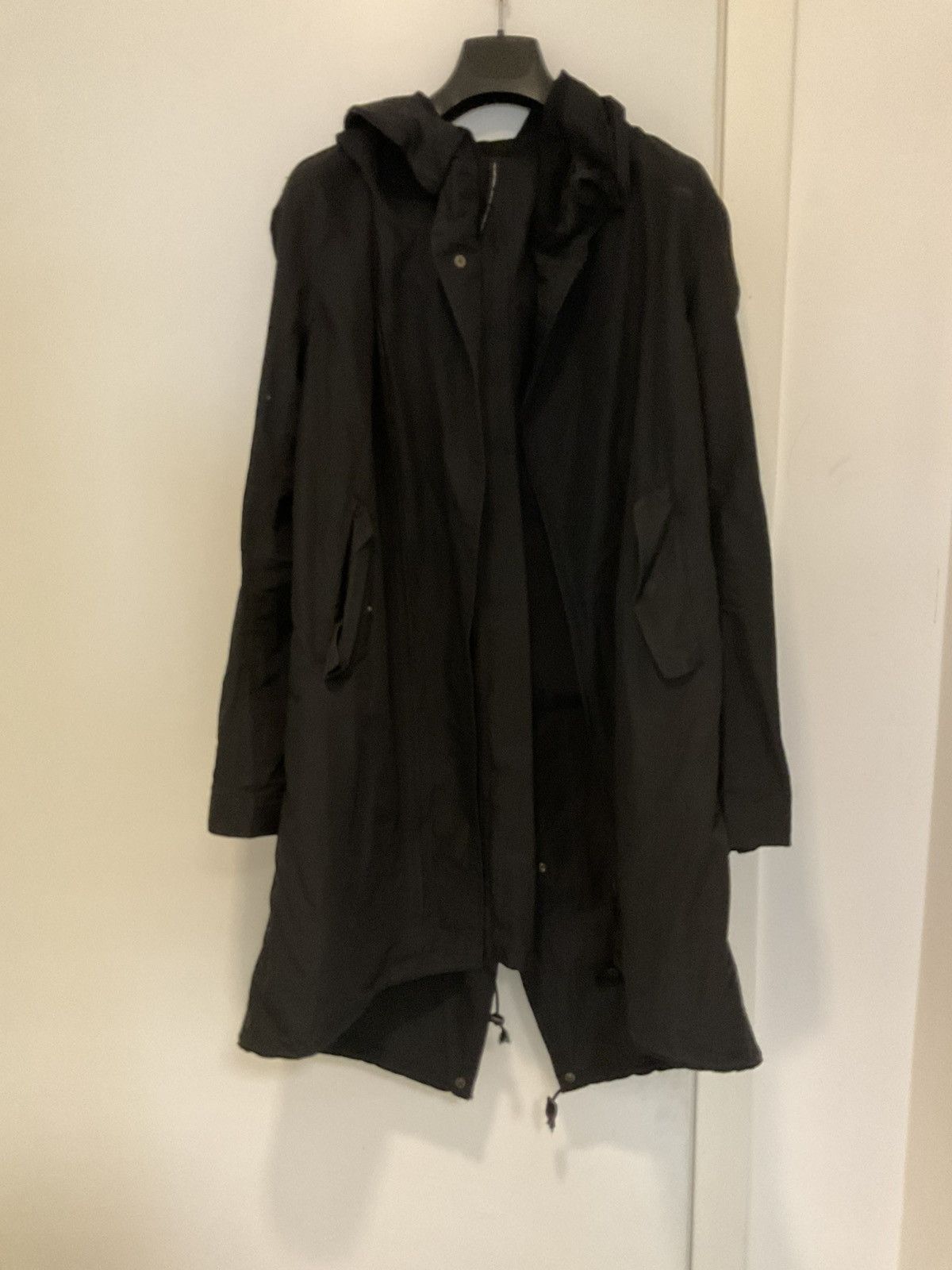 Nude: Masahiko Maruyama Black military coat Size US L / EU 52-54 / 3 - 1 Thumbnail