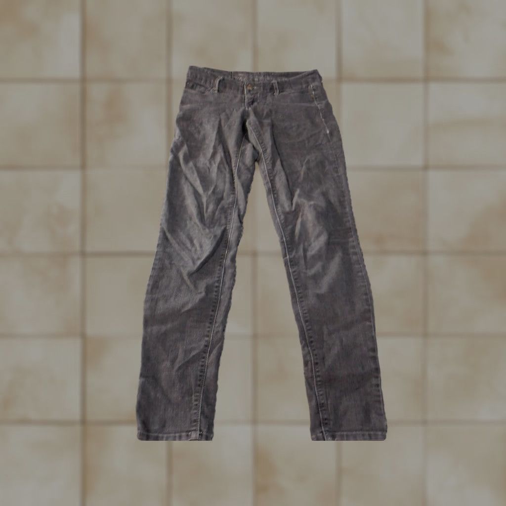 Express express jeans size 2 womens gray denim skinny ankle Size 26" / US 2 / IT 38 - 1 Thumbnail