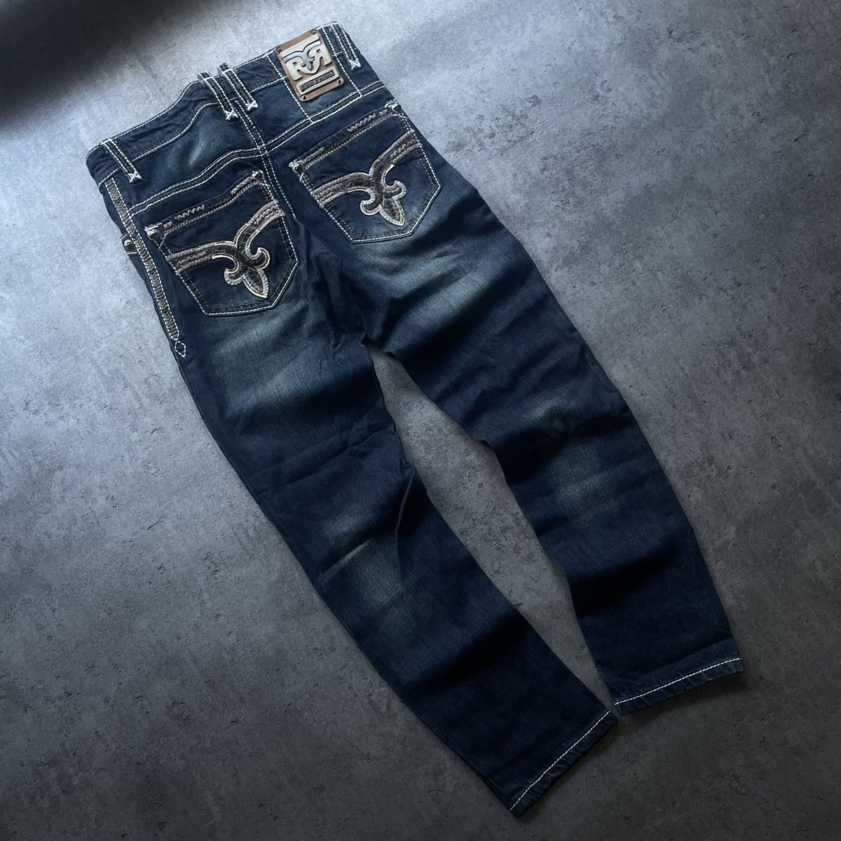 Rock Revival NWT Rock Revival Dali Straight Fit Pocket Logo Pants Size US 34 / EU 50 - 2 Thumbnail