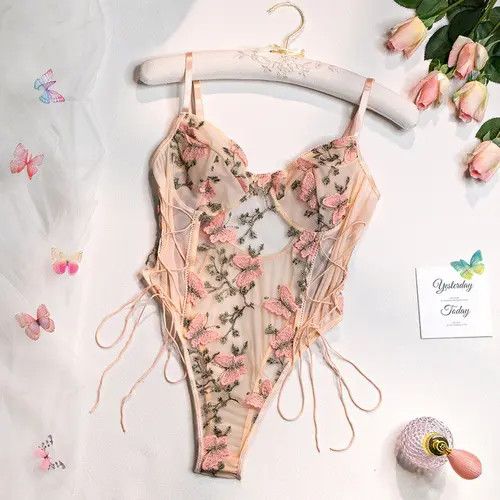 Japanese Brand Mesh Bodysuit Size M / US 6-8 / IT 42-44 - 1 Thumbnail