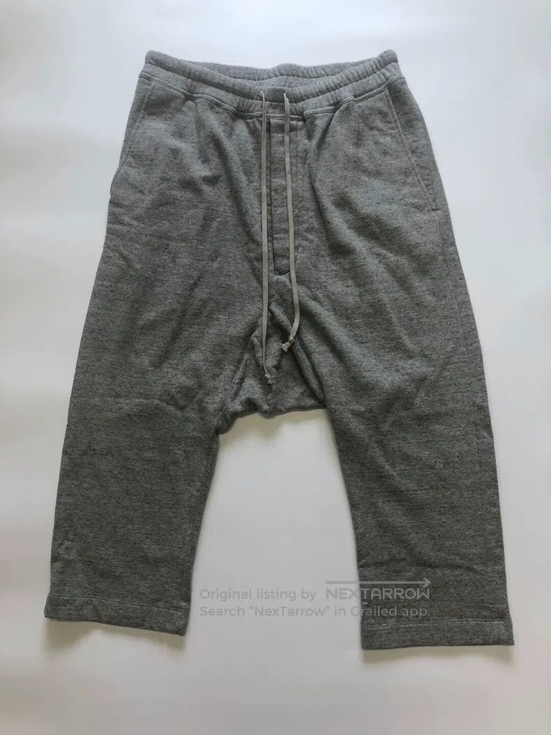 Rick Owens Rick Owens Mainline Grey Cropped Pants Size US 40 / EU 56 - 1 Thumbnail