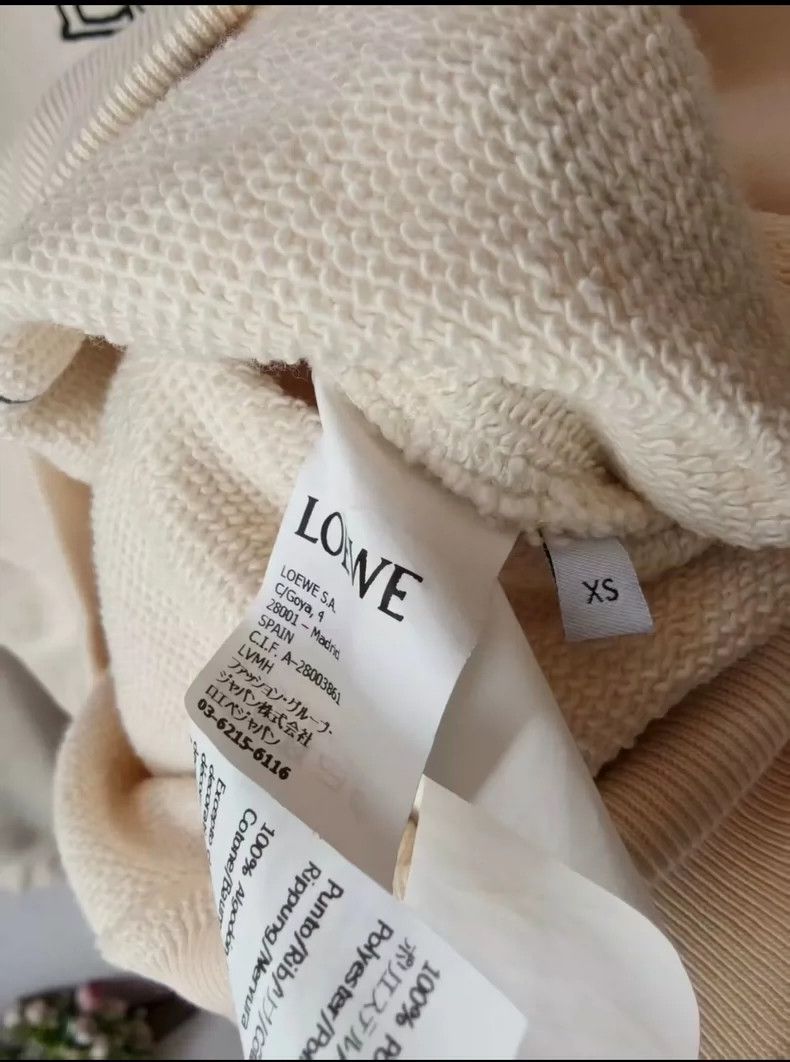 Loewe Loewe White long sleeves Size XS / US 0-2 / IT 36-38 - 3 Thumbnail